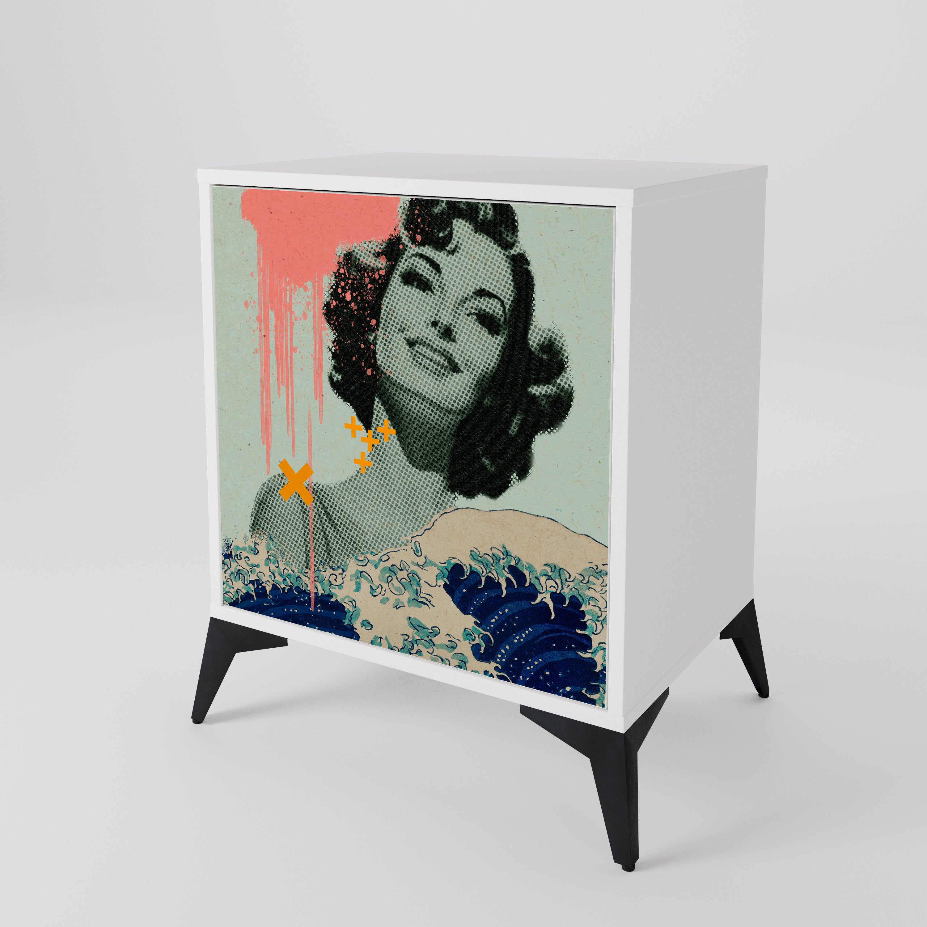 KANAGAWA BEAUTY 1-Door Sideboard