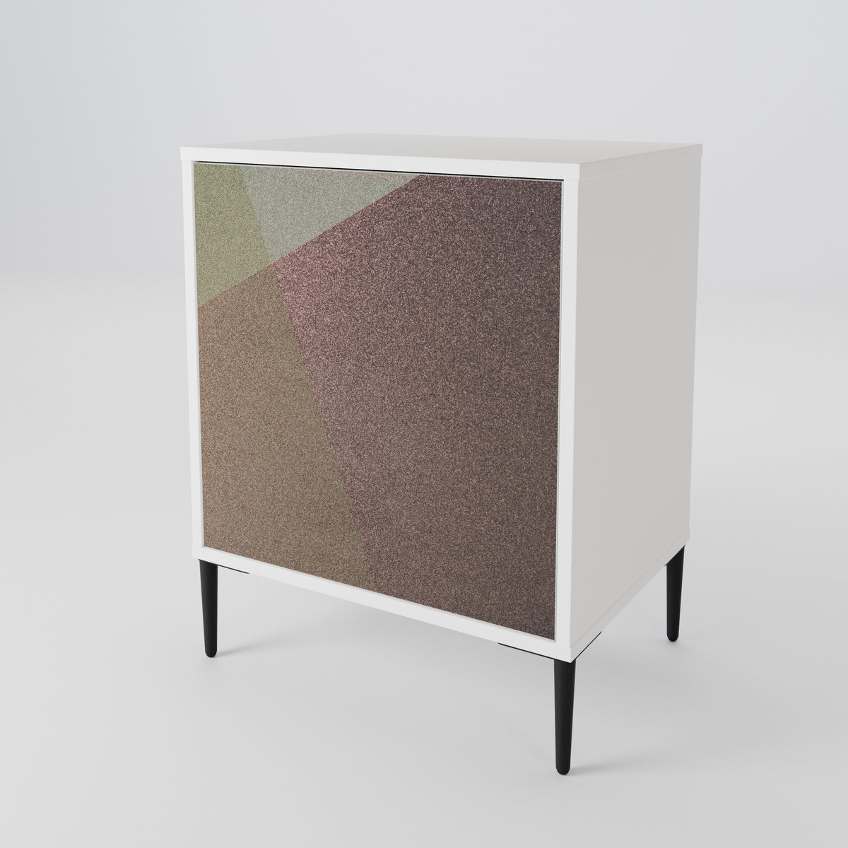 BEIGE GEOMETRY Μπουφές 1-θύρας