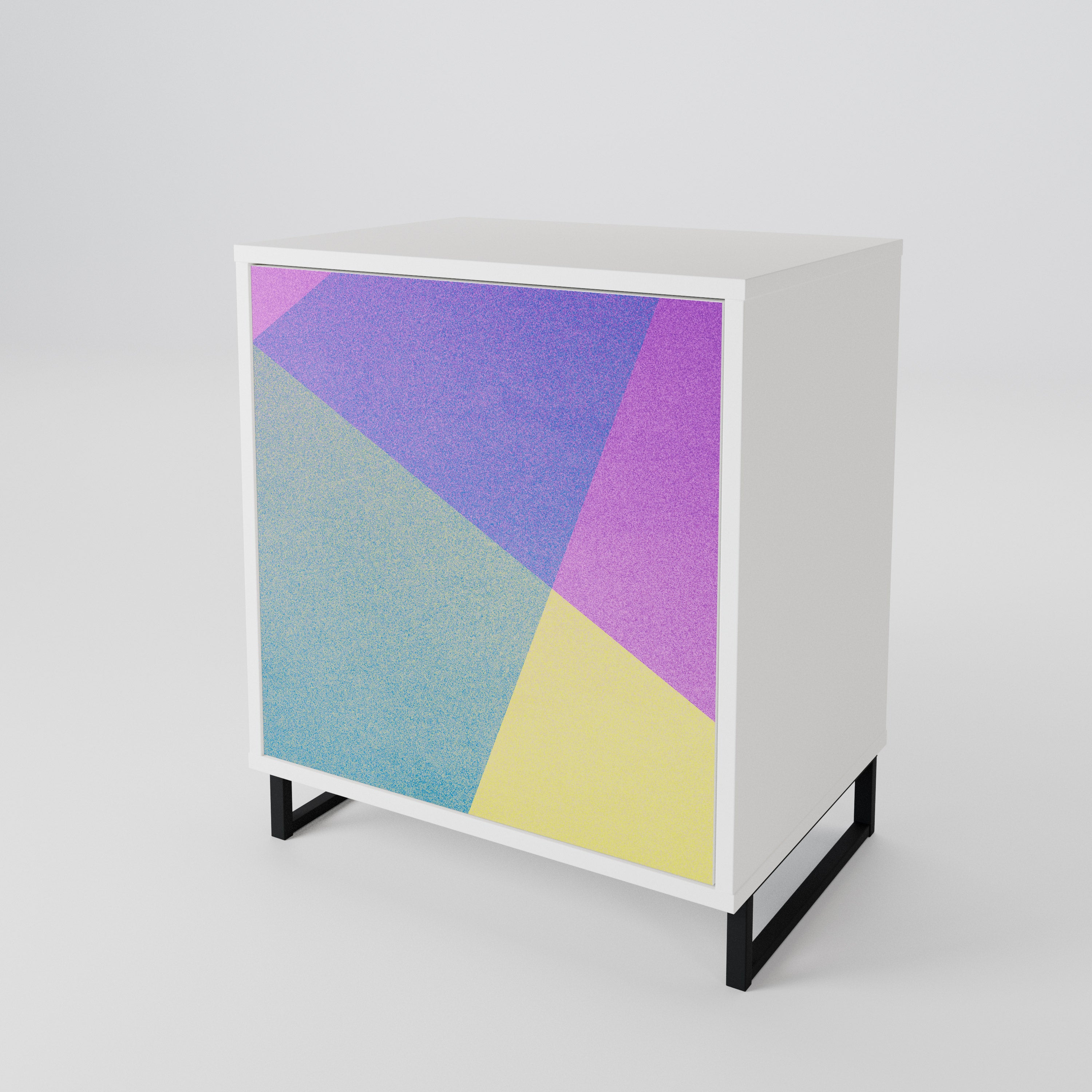 BRIGHT GEOMETRY 1-Door Sideboard