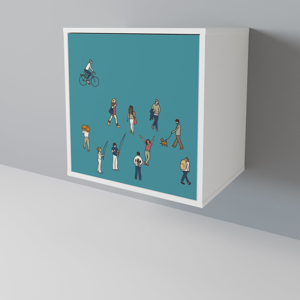 COLLECTIVE STREAM Μπουφές 1-θύρας