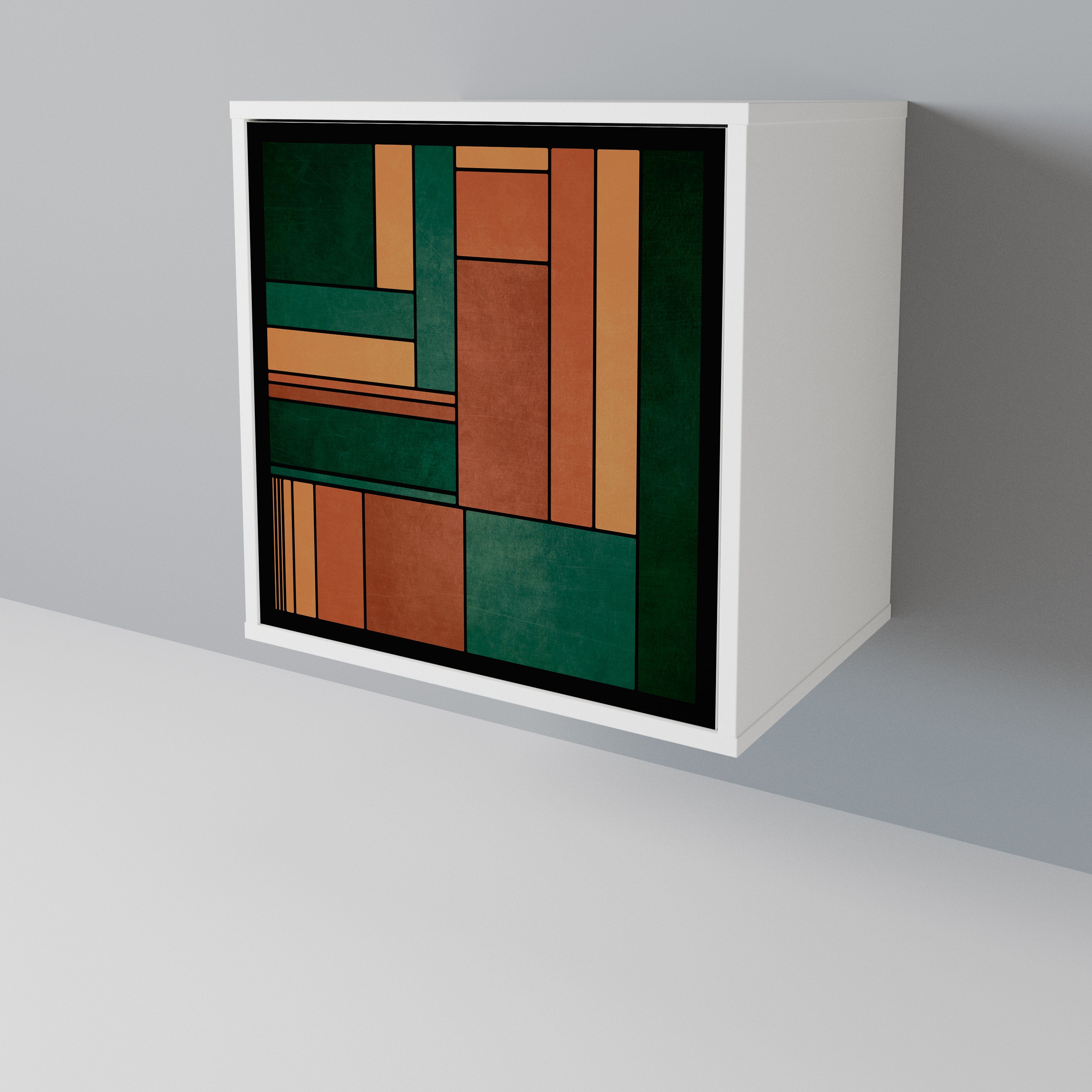 EARTHY FIGURES 1-Door Sideboard