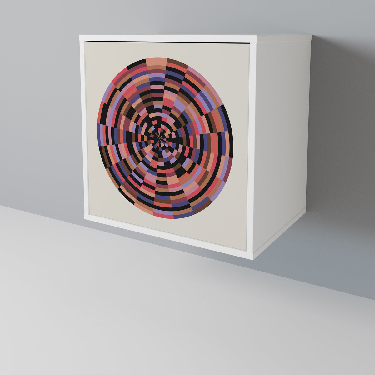 BROWN CIRCLES Μπουφές 1-θύρας