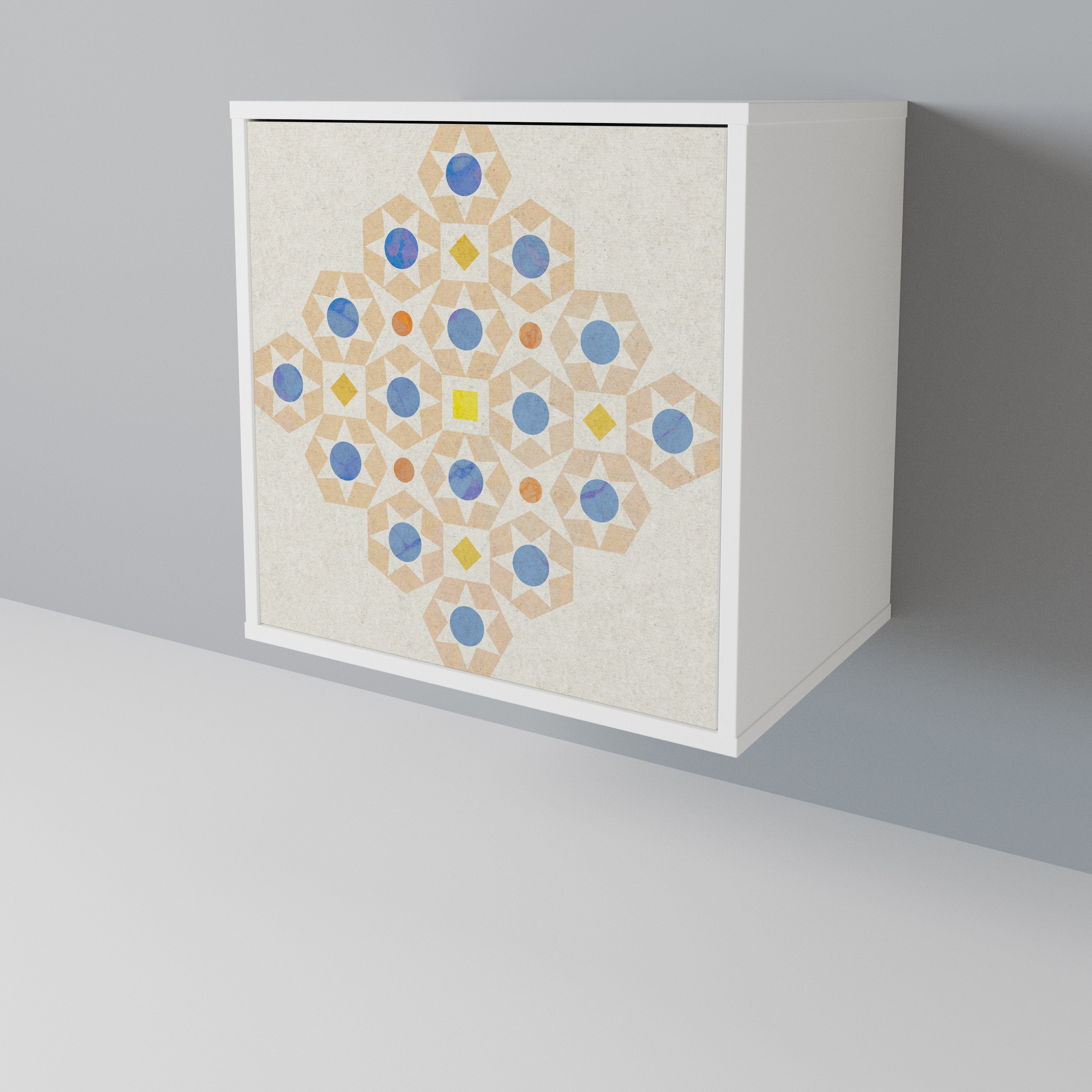 PATTERNED PRISM 1-Door Sideboard