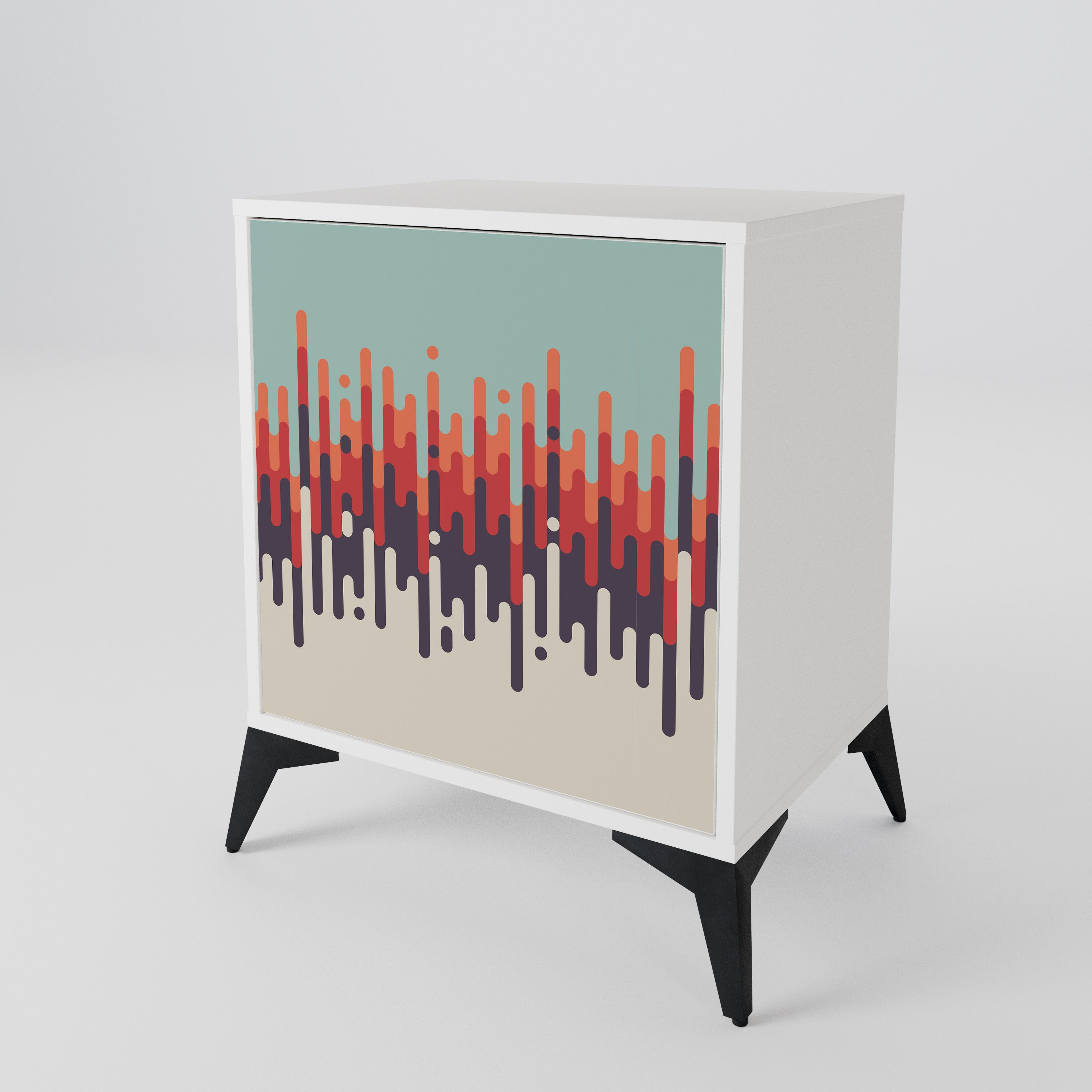 CHROMA CONTOURS 1-Door Sideboard