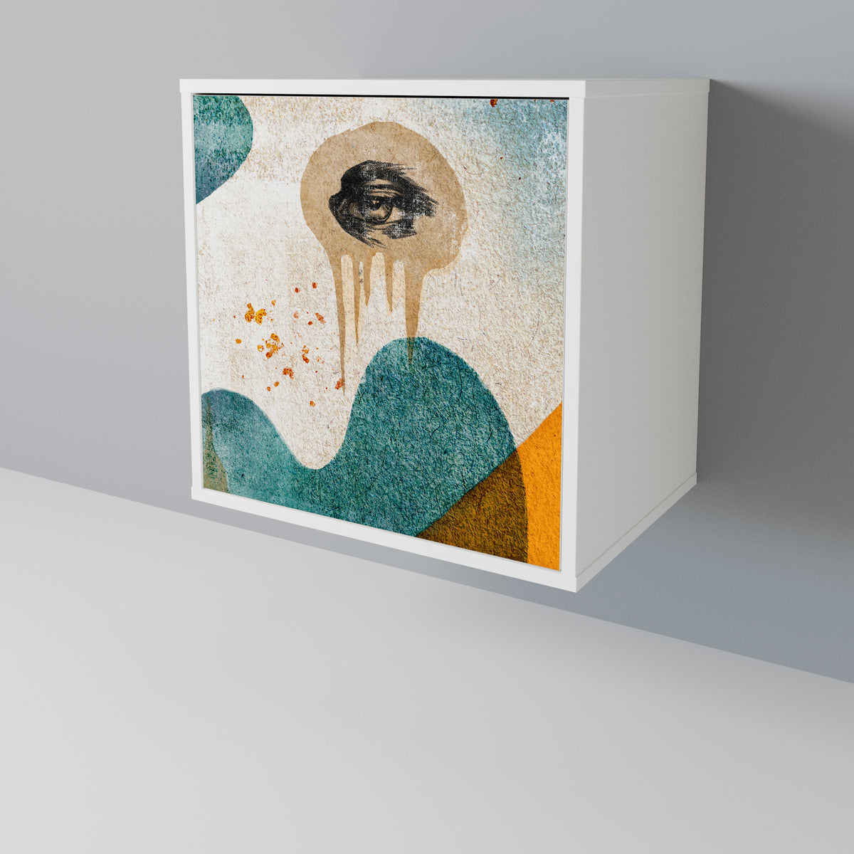 ABSTRACT FACES Μπουφές 1-θύρας