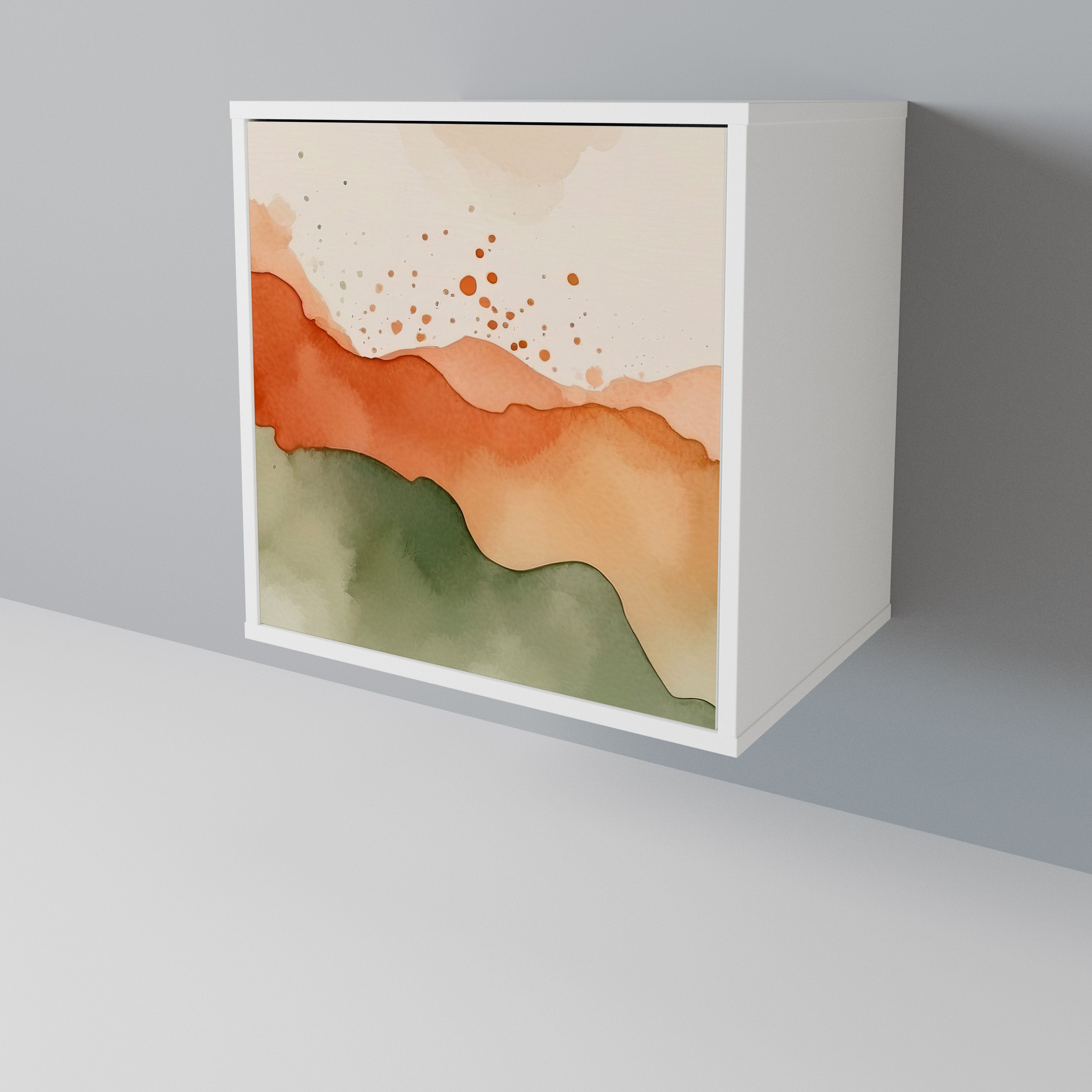WATERCOLOUR PEAKS 1-Door Sideboard