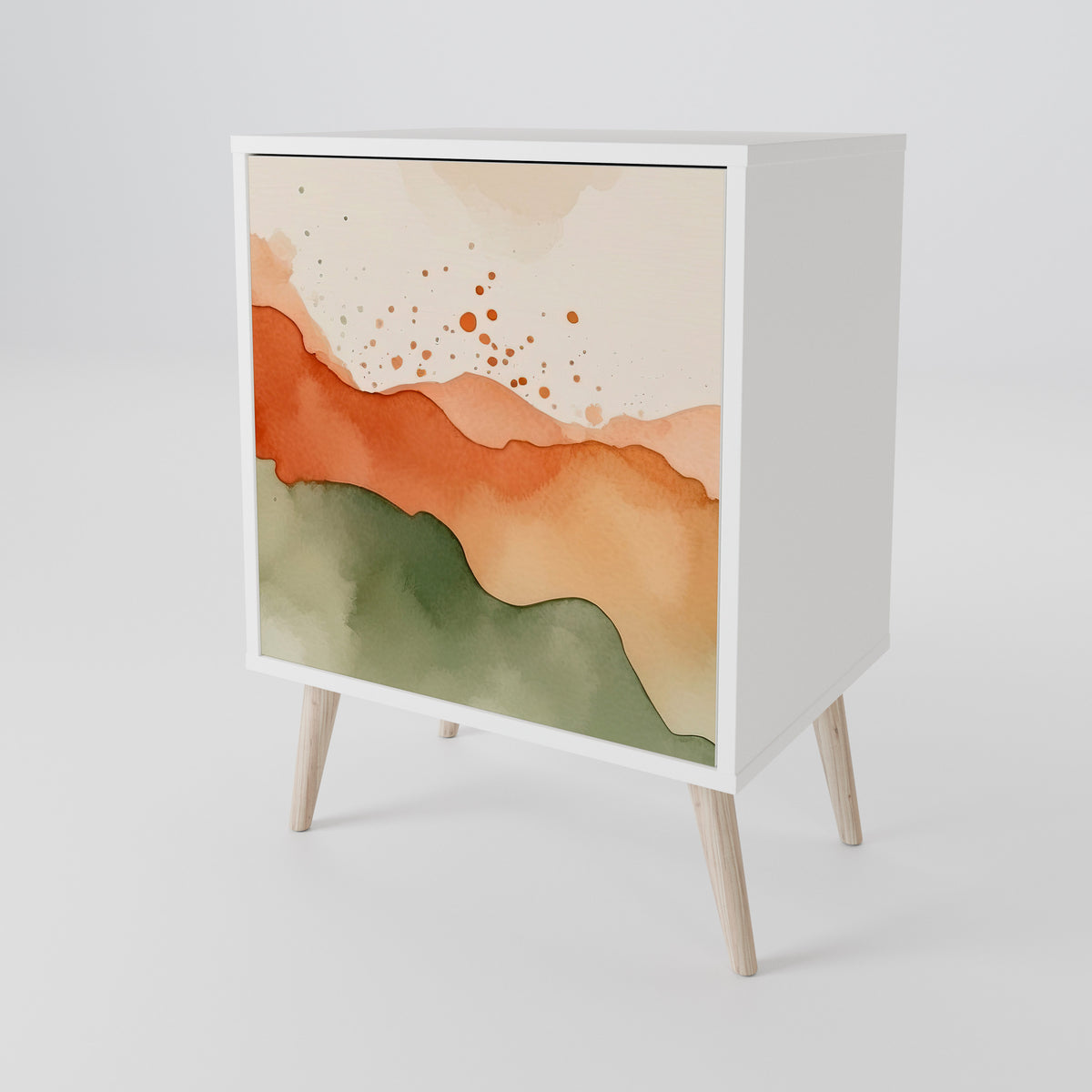 WATERCOLOUR PEAKS Μπουφές 1-θύρας