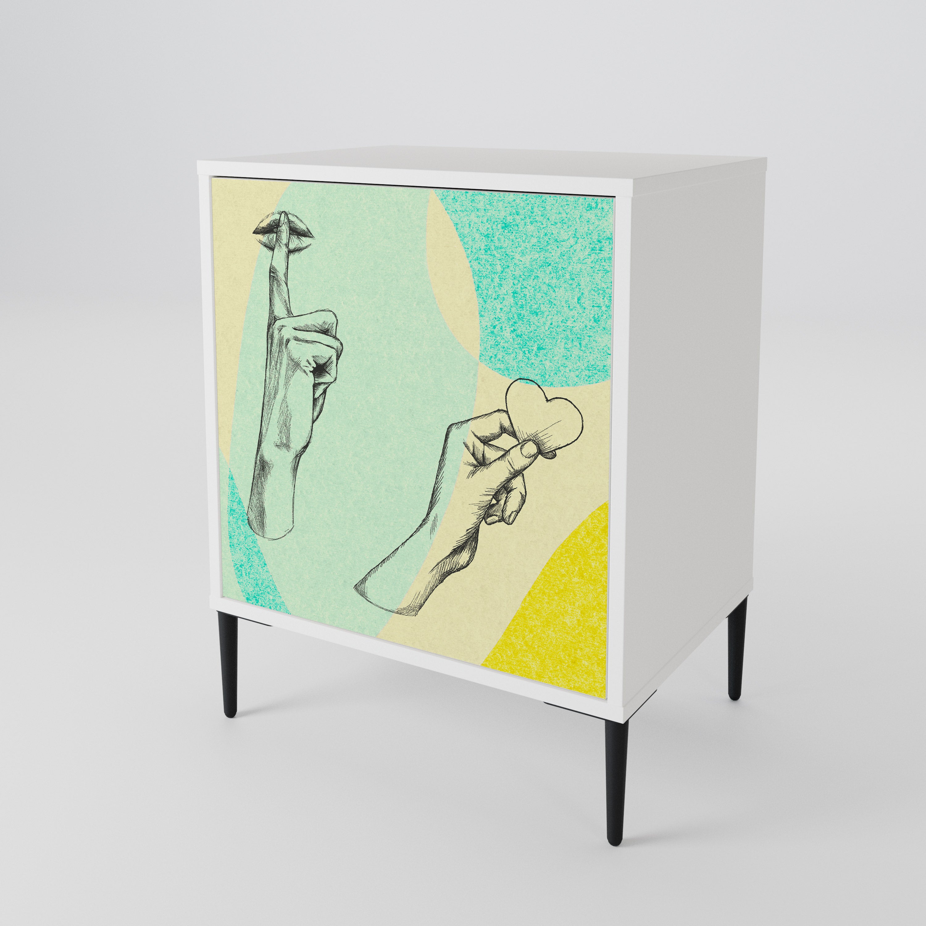 BODY LANGUAGE 1-Door Sideboard
