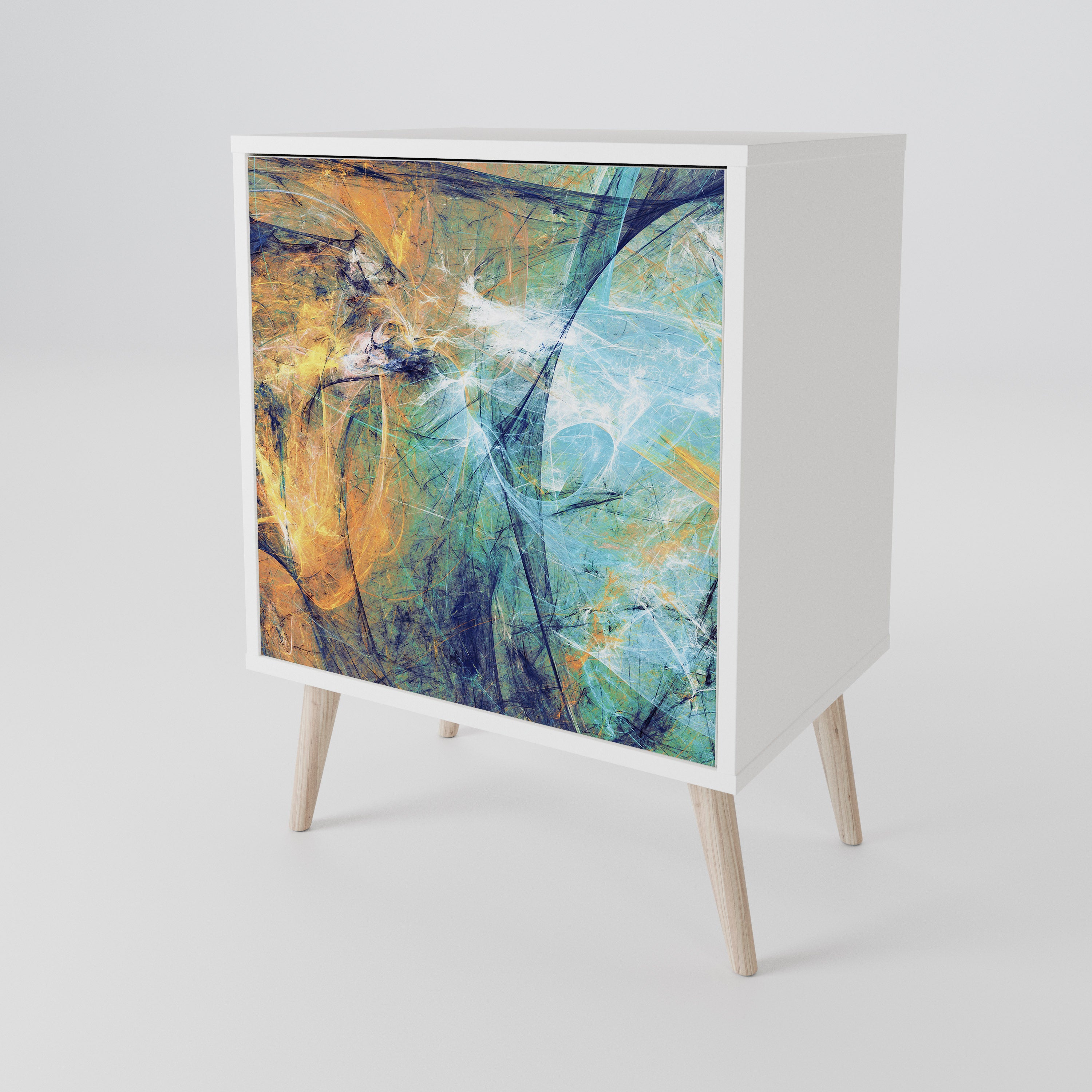 ABSTRACT THOUGHTS 1-Door Sideboard