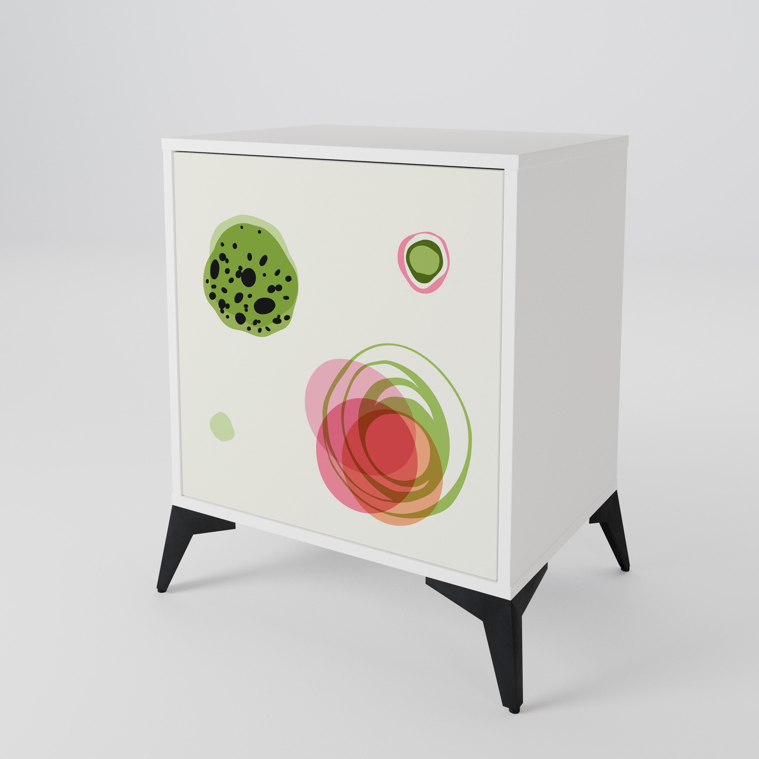 COLORFUL COSMOS 1-Door Sideboard