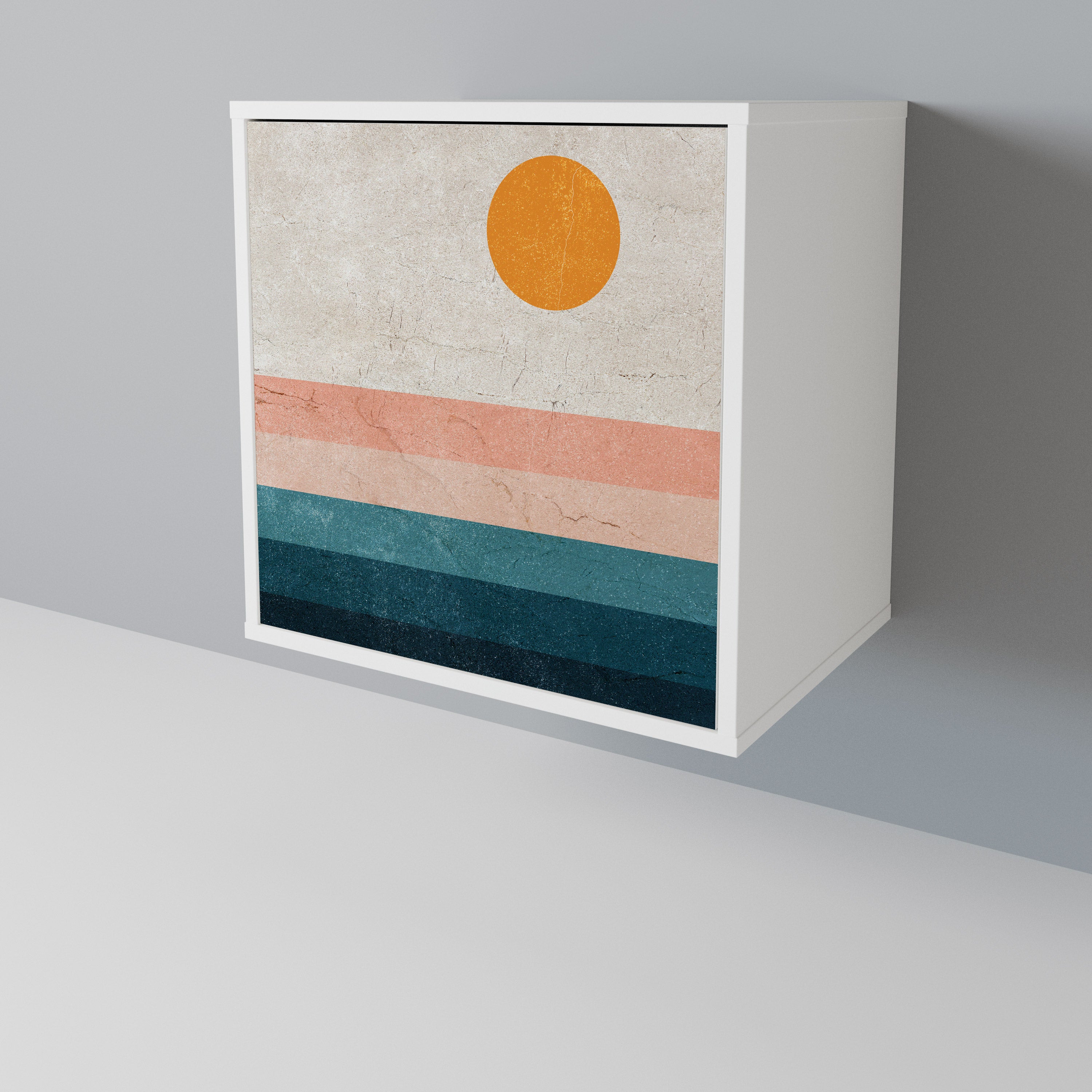 TWO HALVES 1-Door Sideboard