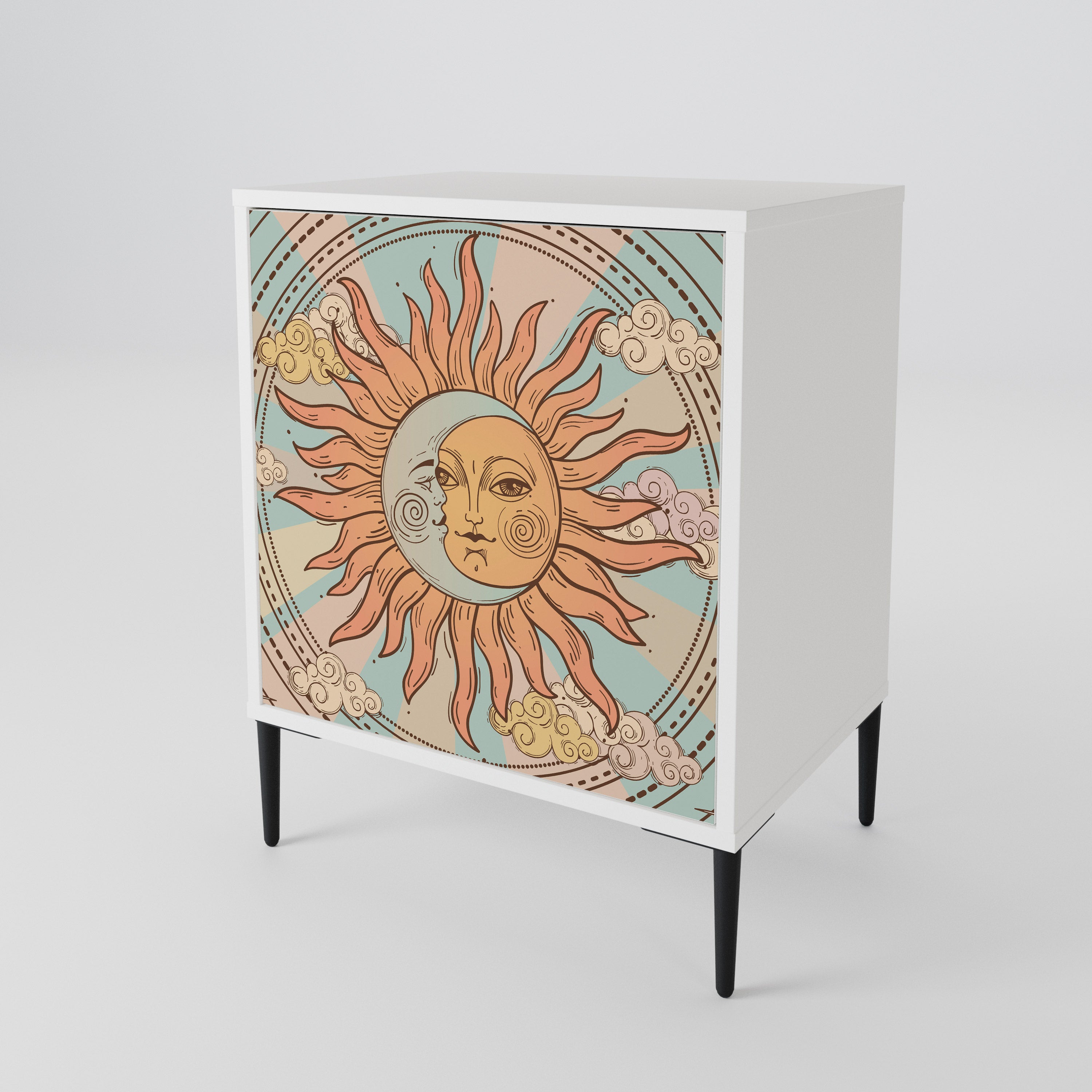 MYSTICAL STRUCTURE 1-Door Sideboard
