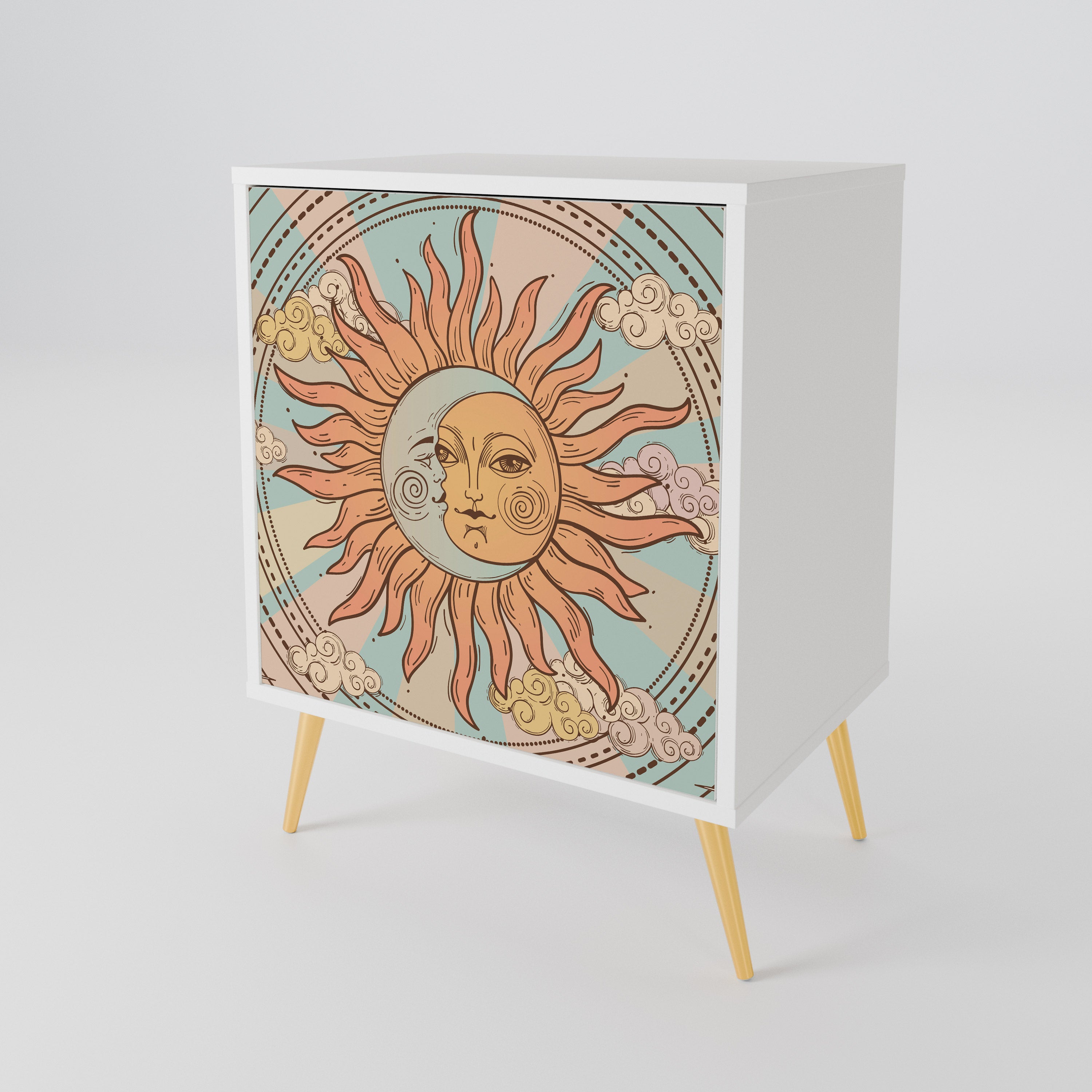 MYSTICAL STRUCTURE 1-Door Sideboard