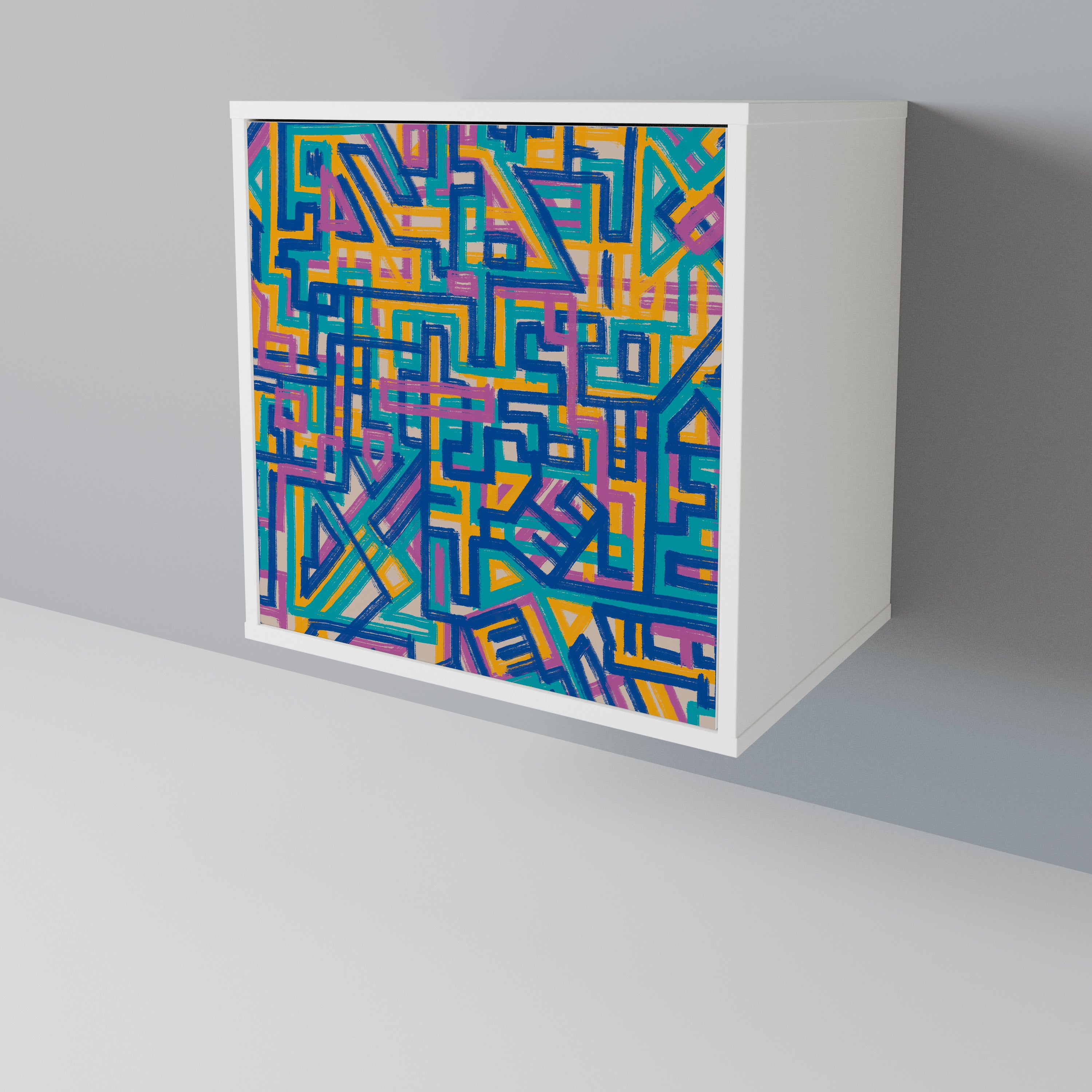 MEMORIES MAP 1-Door Sideboard