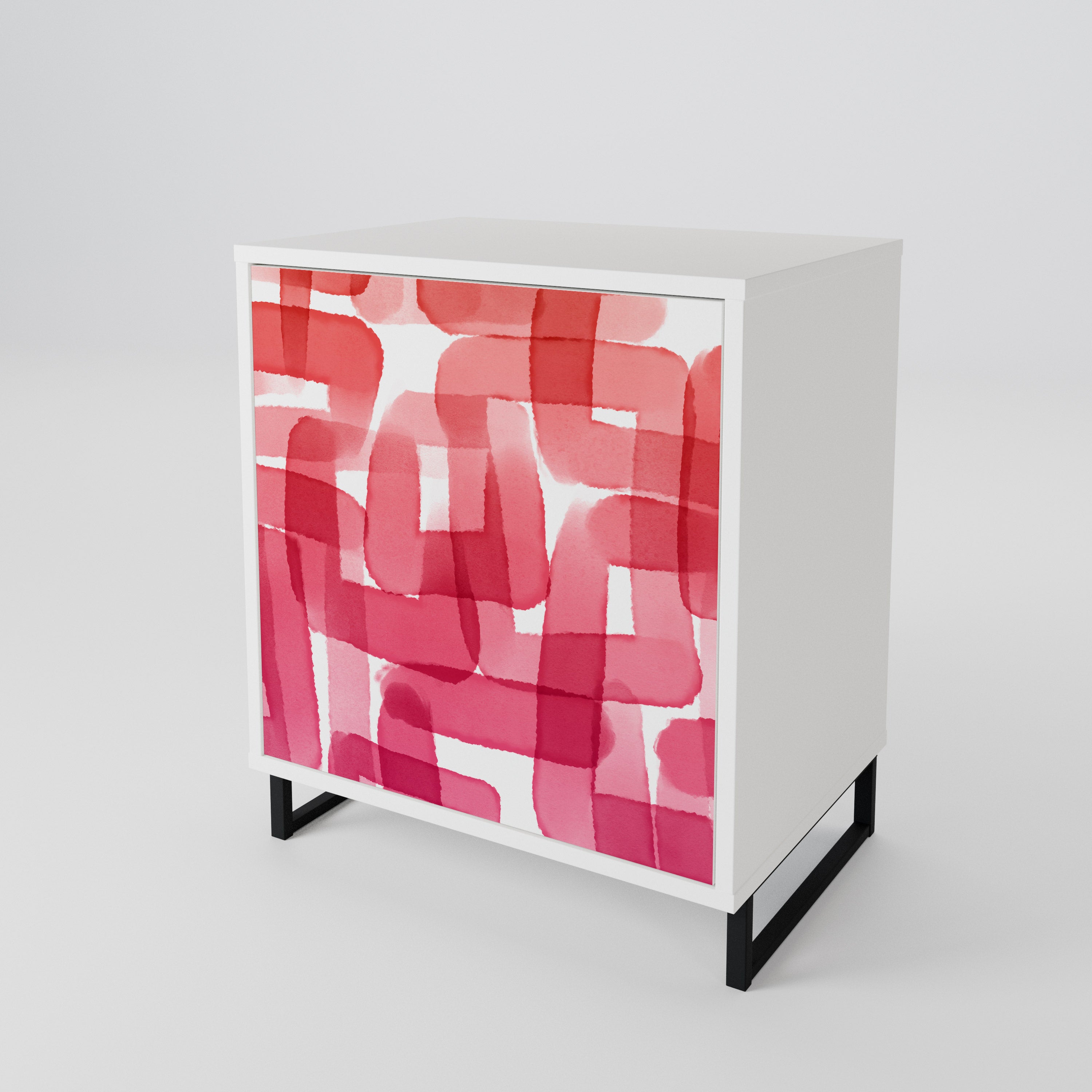 KALEIDOSCOPIC CUBISM 1-Door Sideboard