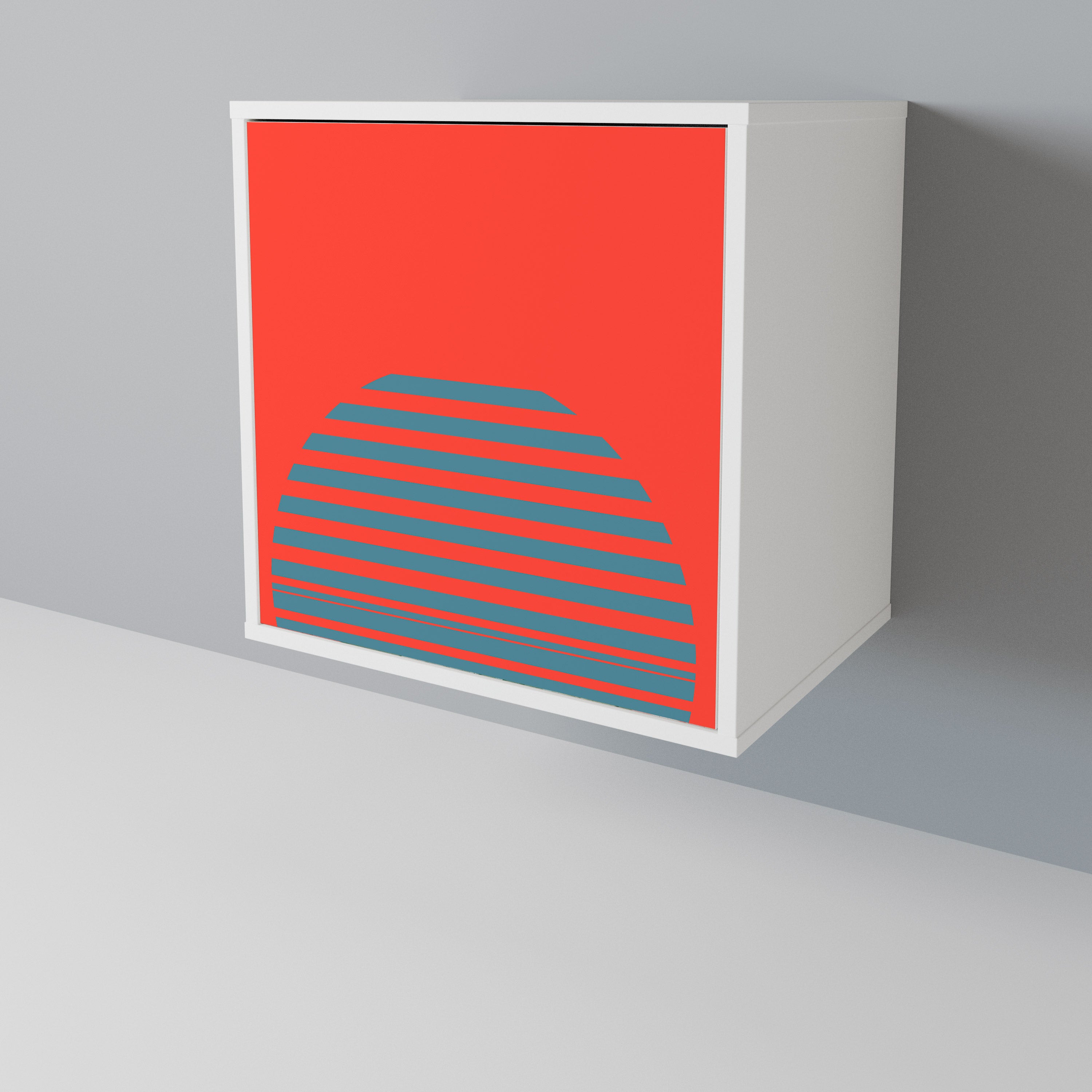 RISING GEOMETRY STARS 1-Door Sideboard