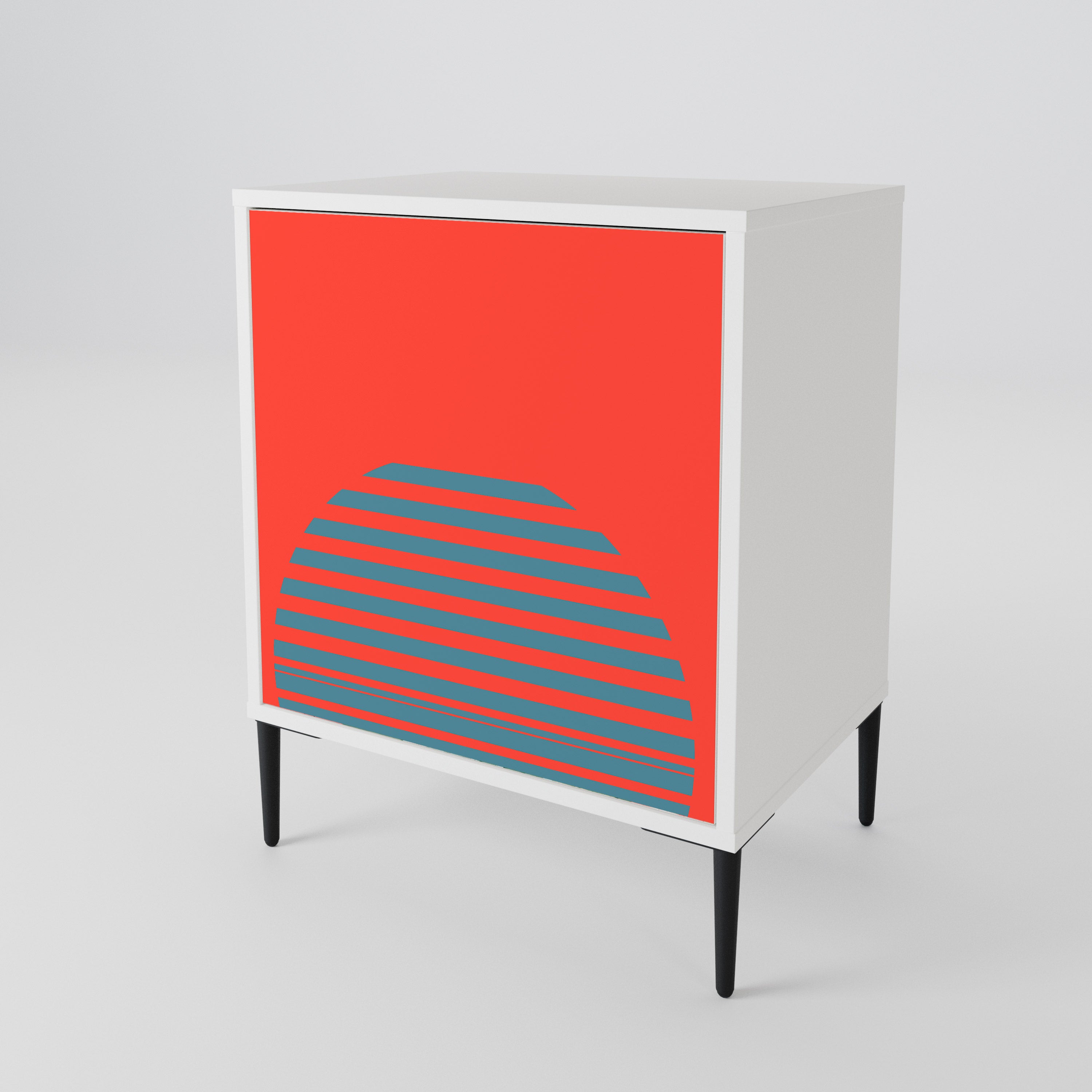 RISING GEOMETRY STARS 1-Door Sideboard