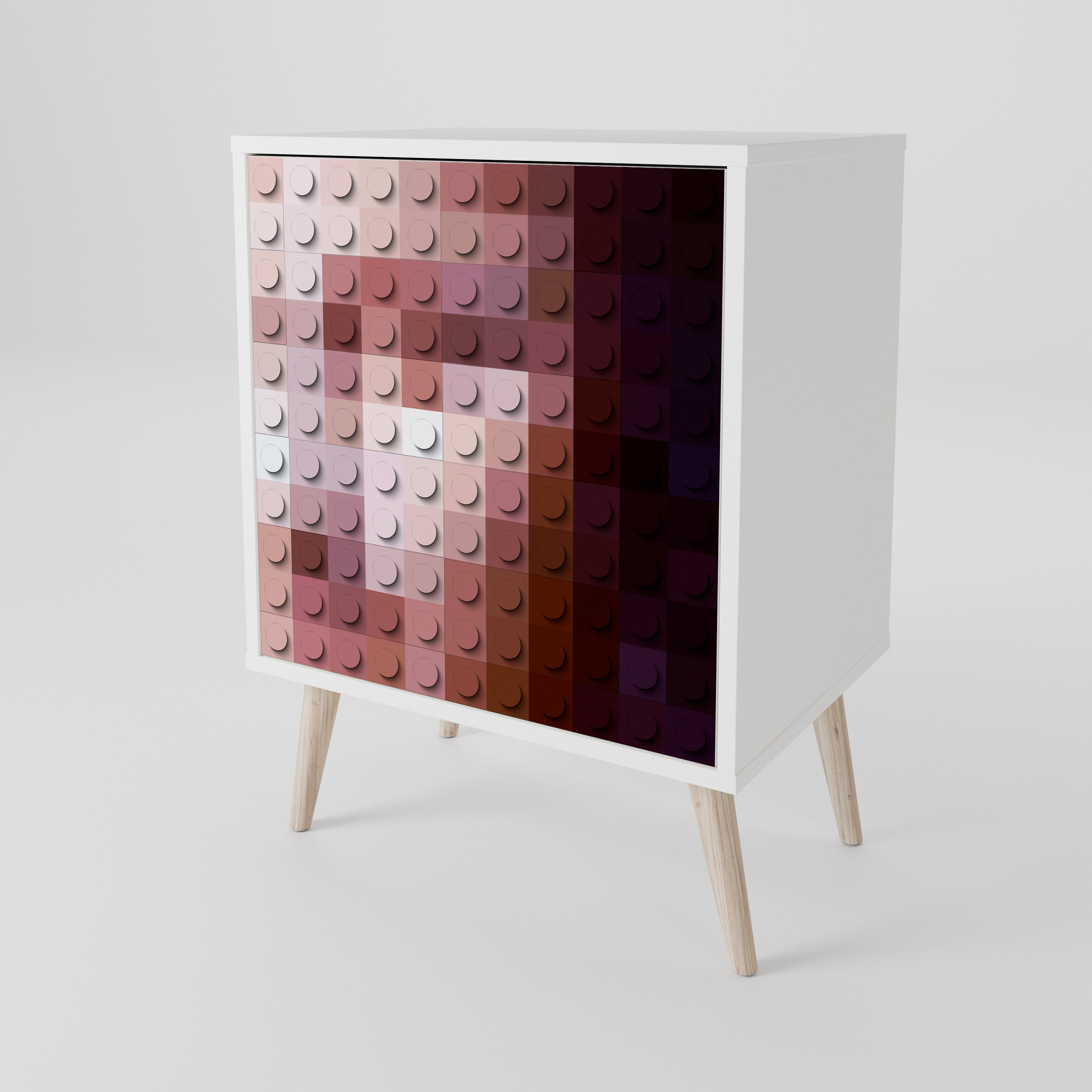 CONSTRUCTIVE ART 1-Door Sideboard