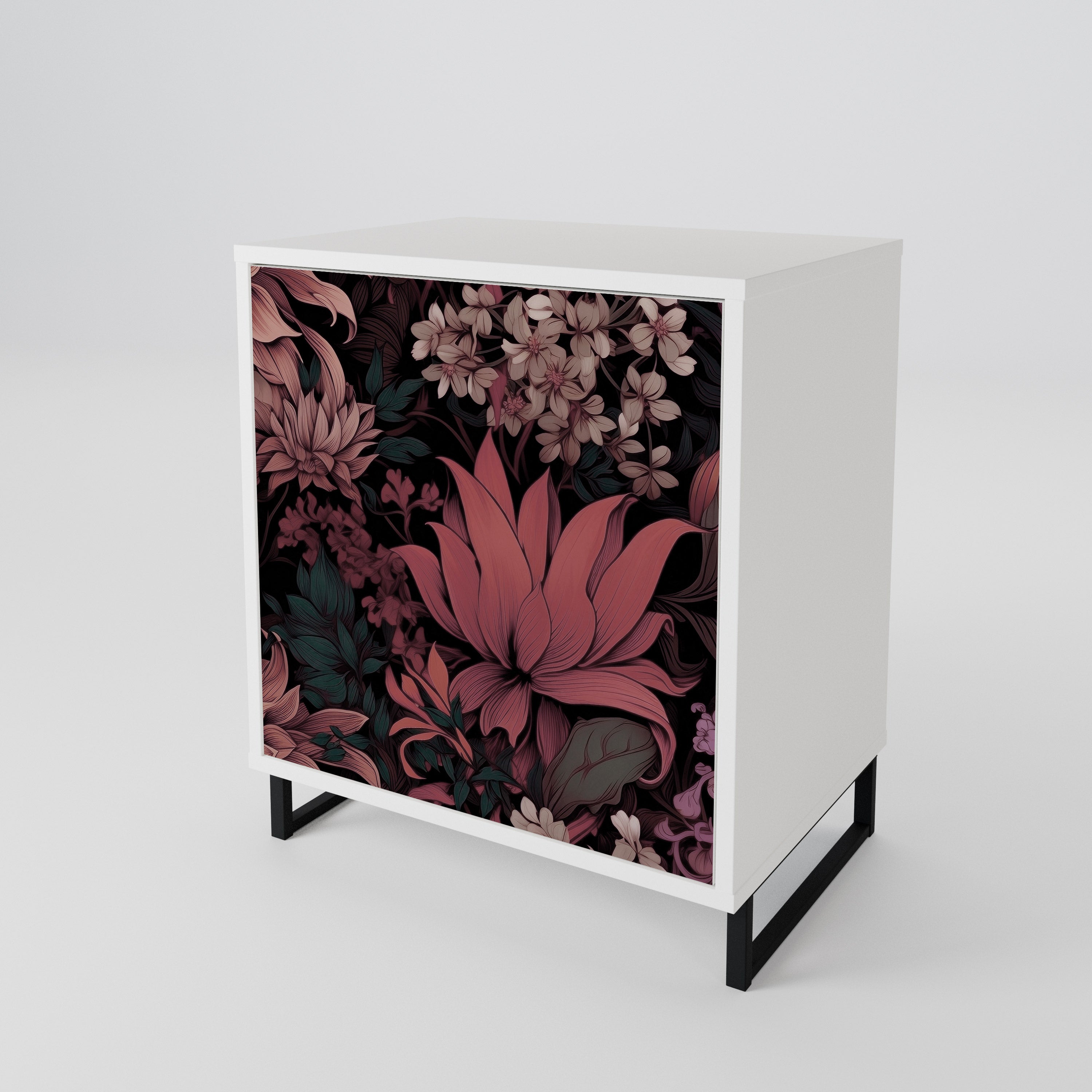 FLORAL WHISPER 1-Door Sideboard