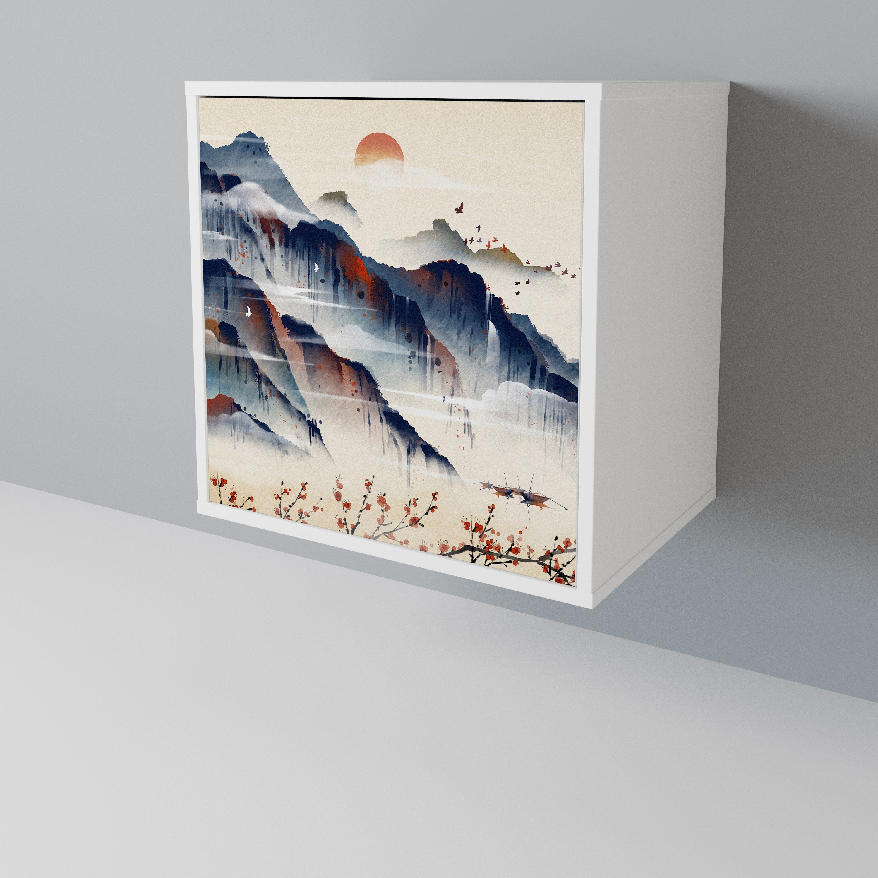 JAPANESE LANDSCAPE Μπουφές 1-θύρας