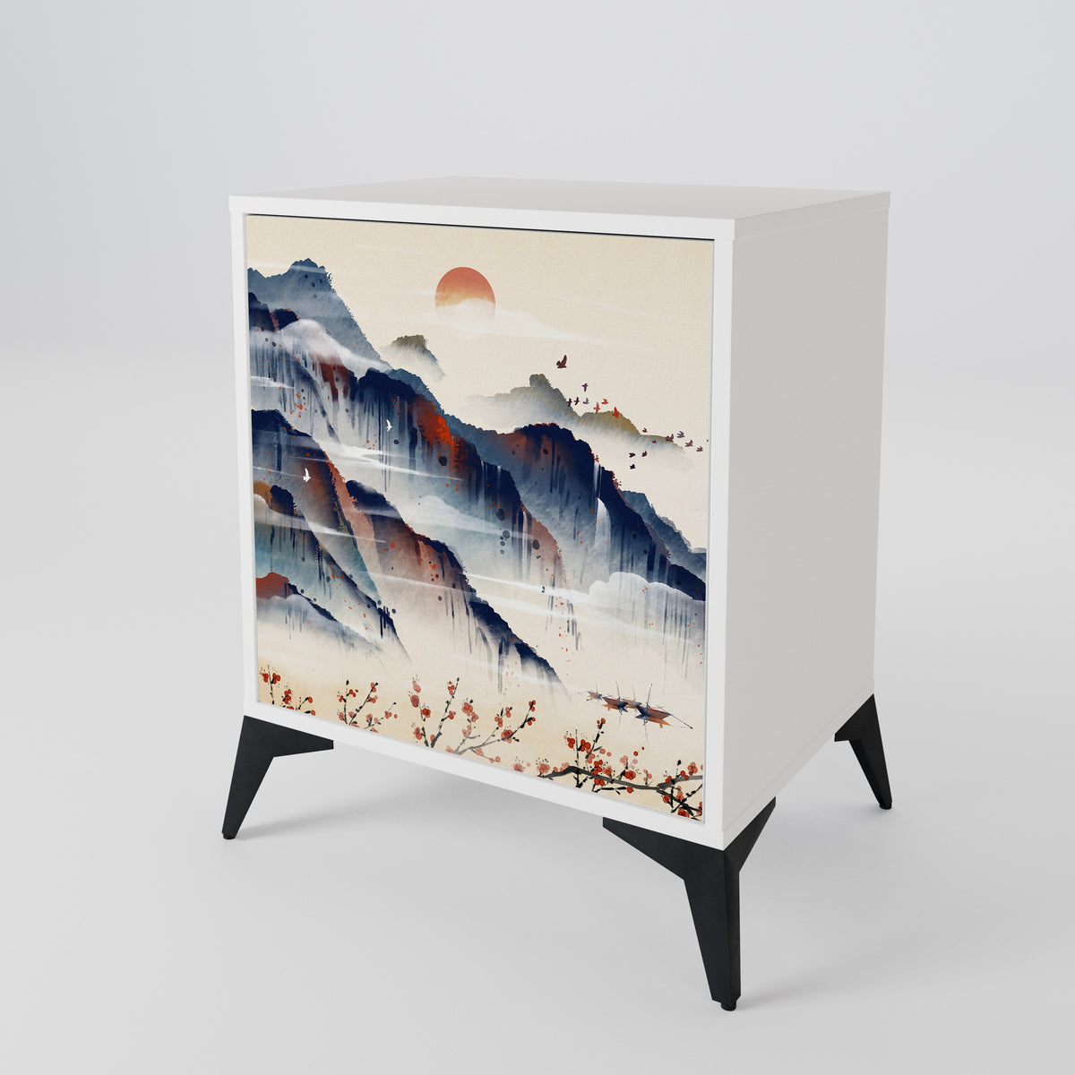 JAPANESE LANDSCAPE Μπουφές 1-θύρας