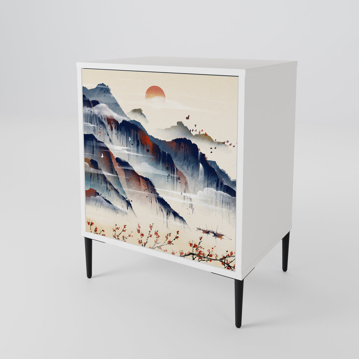 JAPANESE LANDSCAPE Μπουφές 1-θύρας