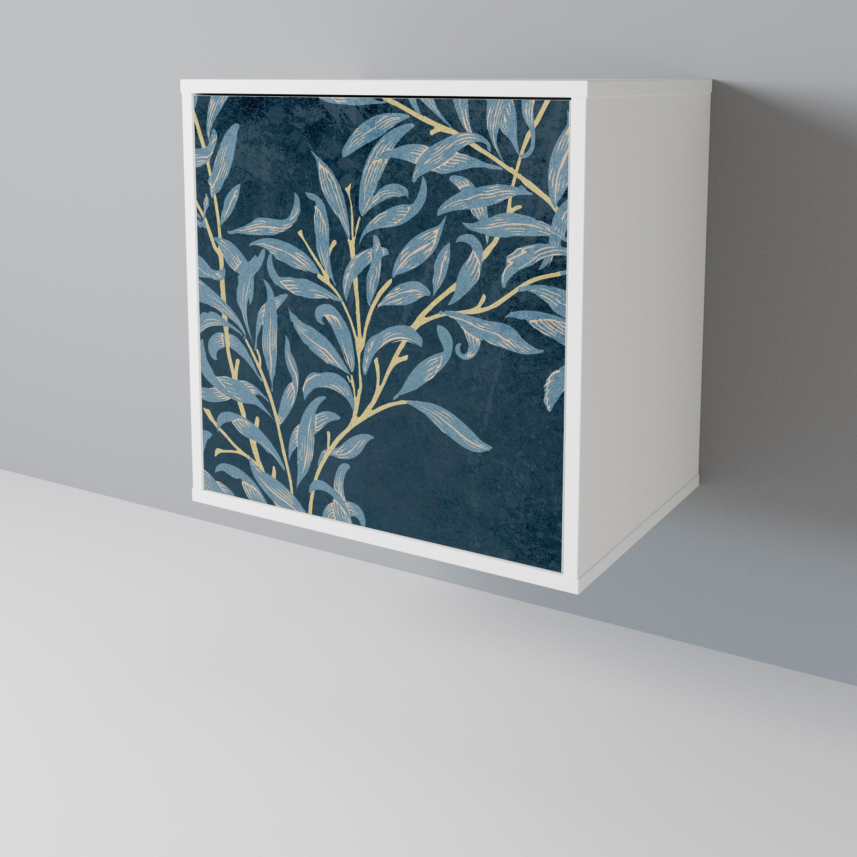 BLUE LEAVES Μπουφές 1-θύρας