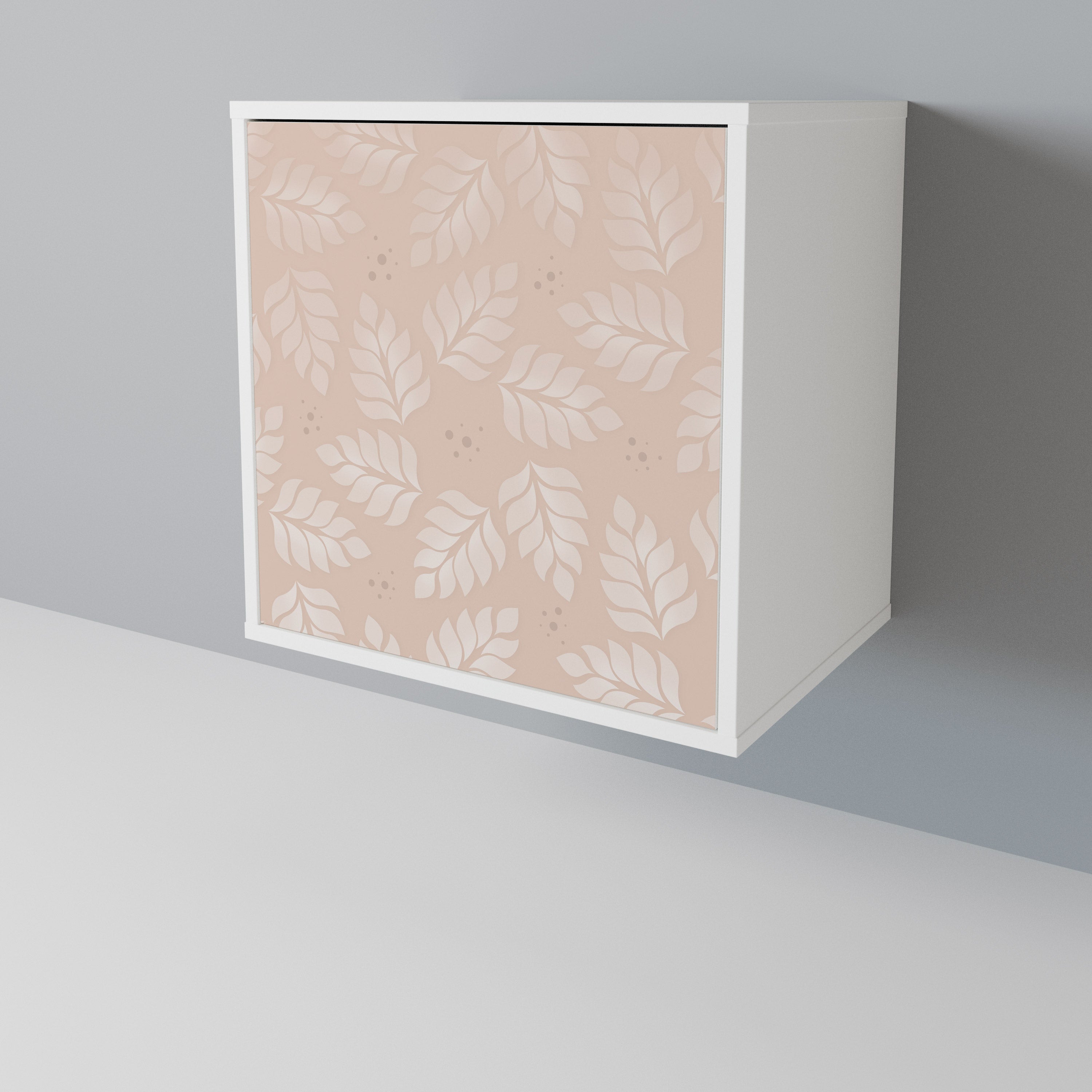 LEAVES ON BEIGE 1-Door Sideboard