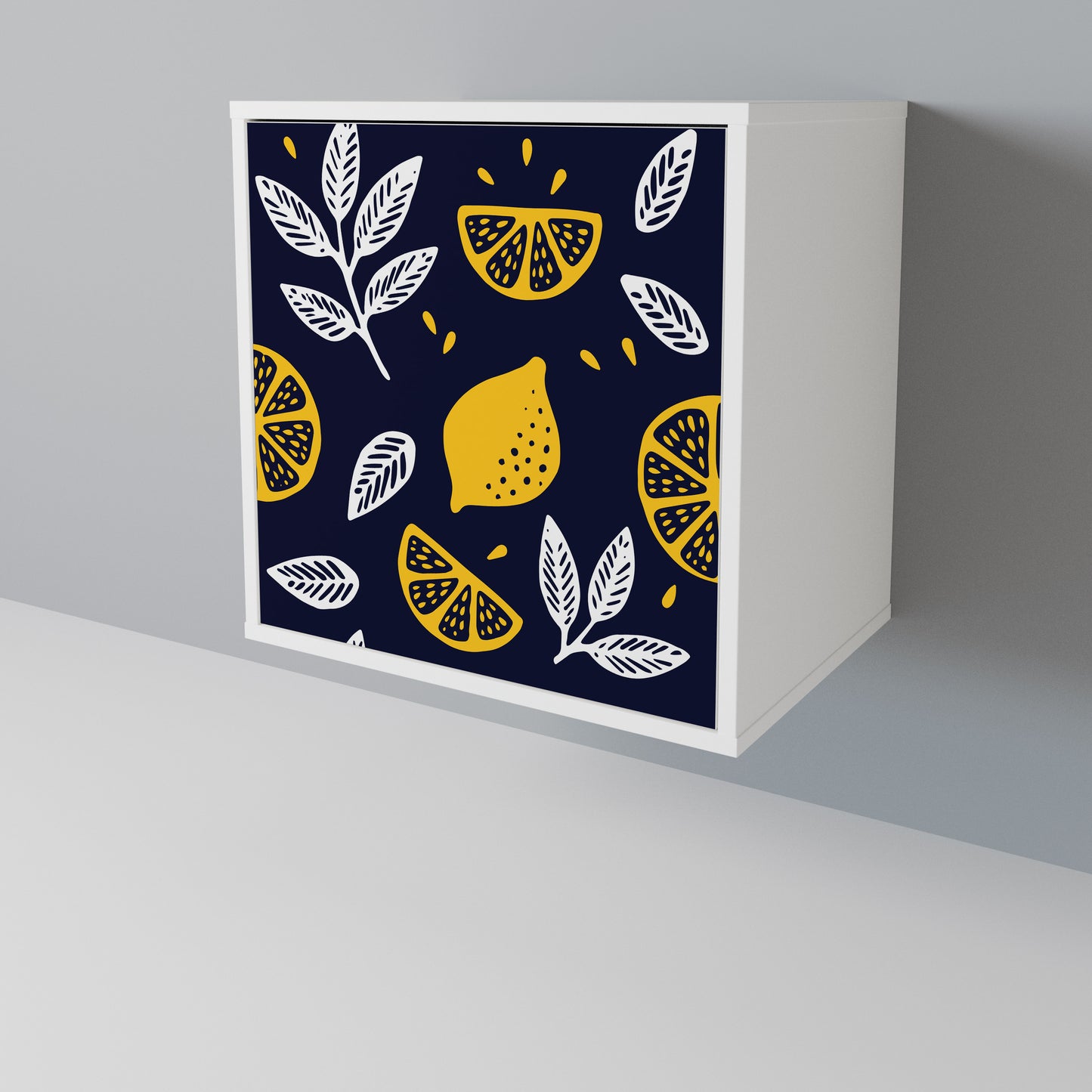 CITRUS BLACK AND WHITE Μπουφές 1-θύρας