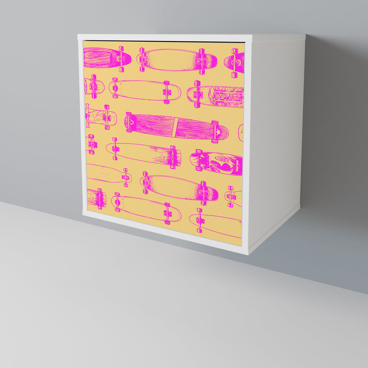 SKATEBOARD ARTISTRY 1-Door Sideboard