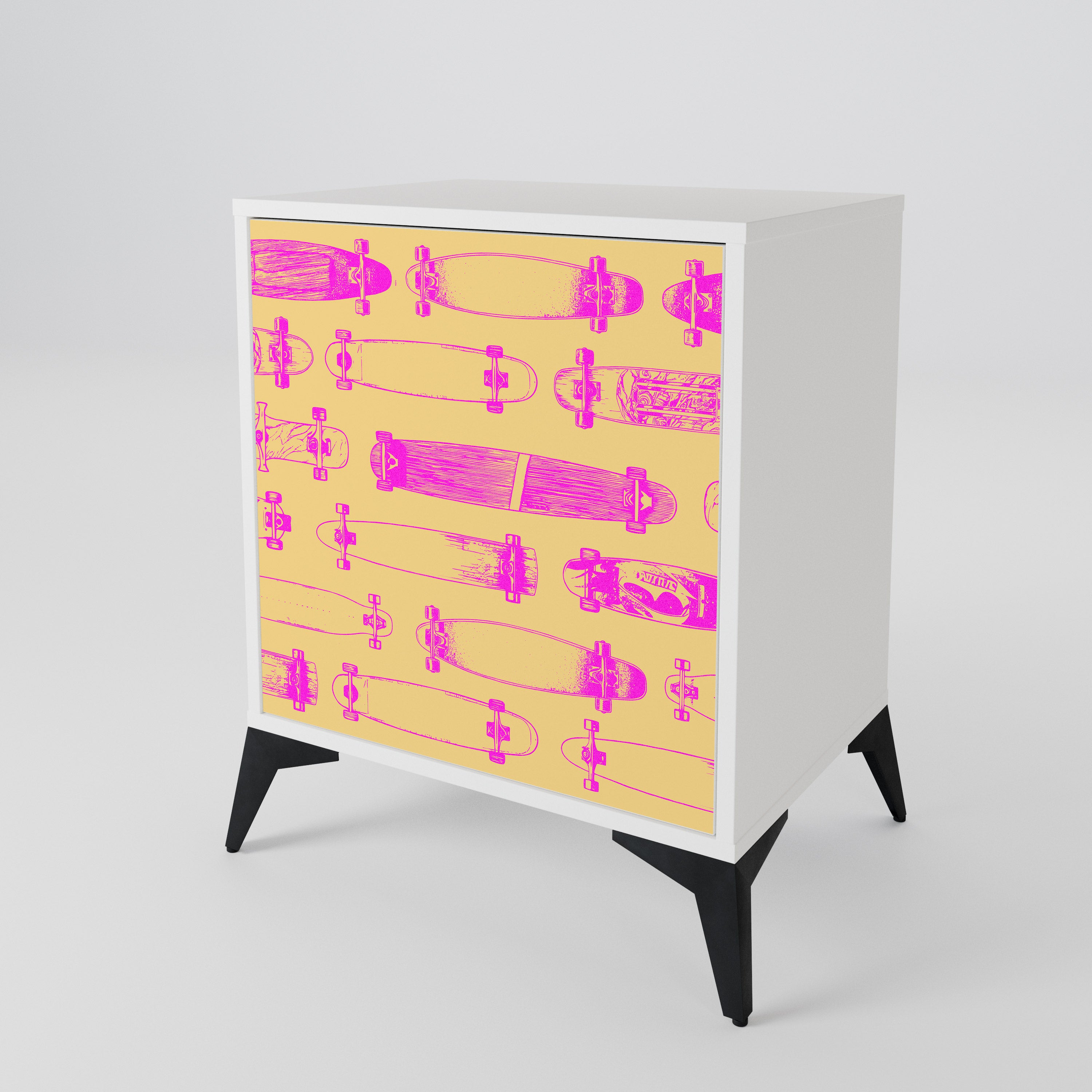 SKATEBOARD ARTISTRY 1-Door Sideboard