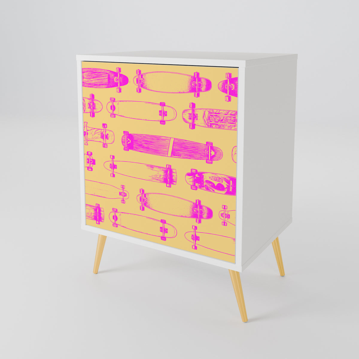 SKATEBOARD ARTISTRY 1-Door Sideboard