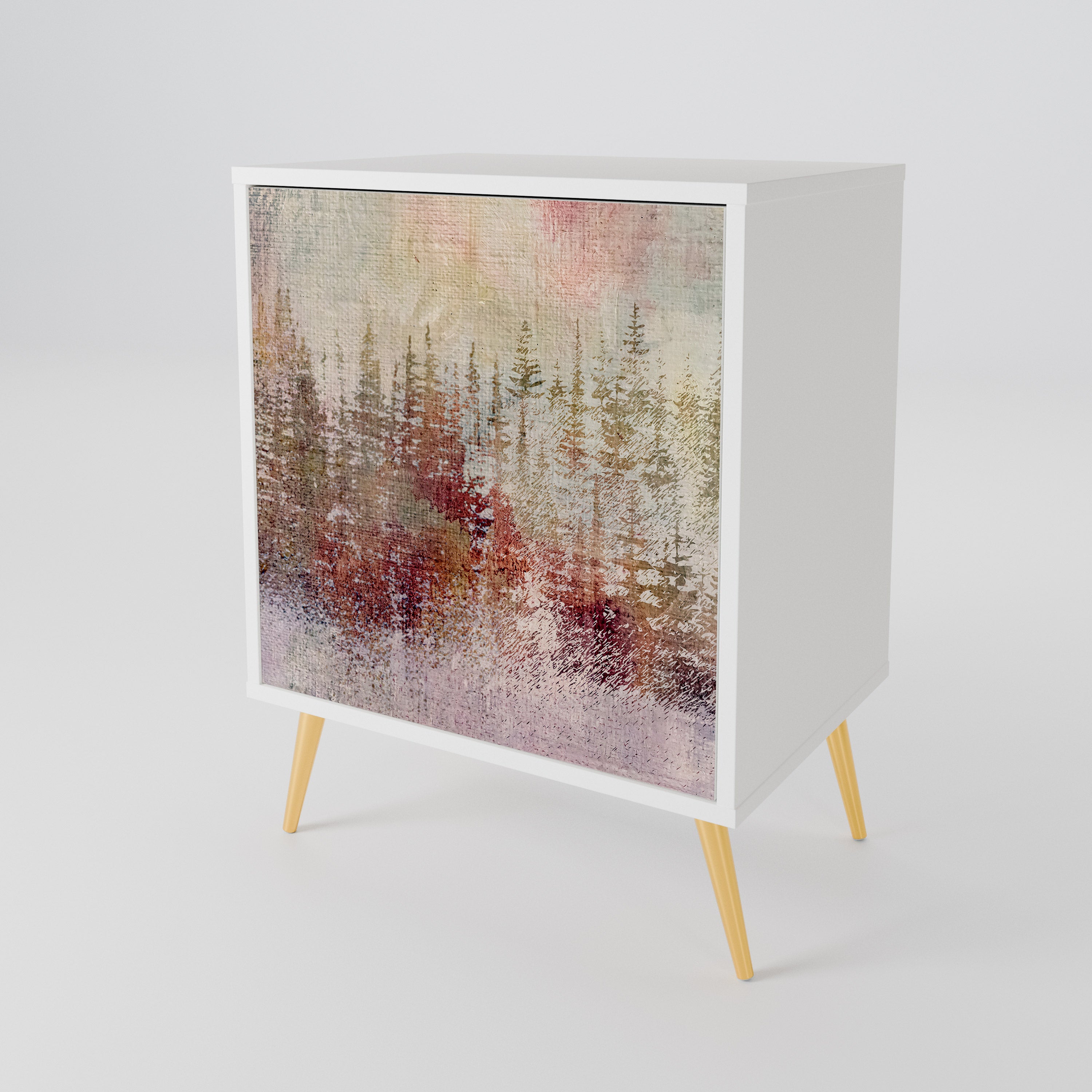 VEILED SUMMIT 1-Door Sideboard