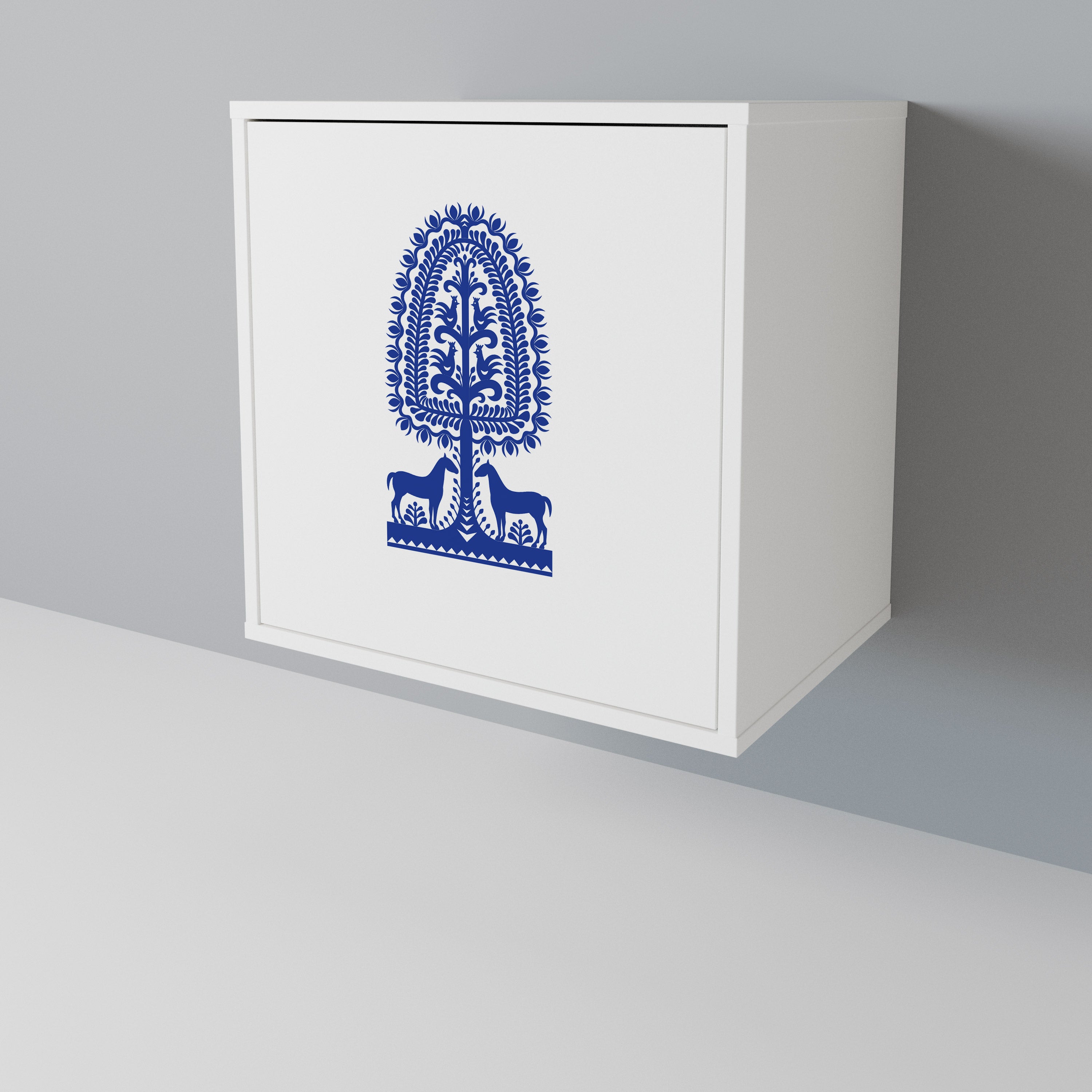 POLISH FOLK ART Μπουφές 1-θύρας