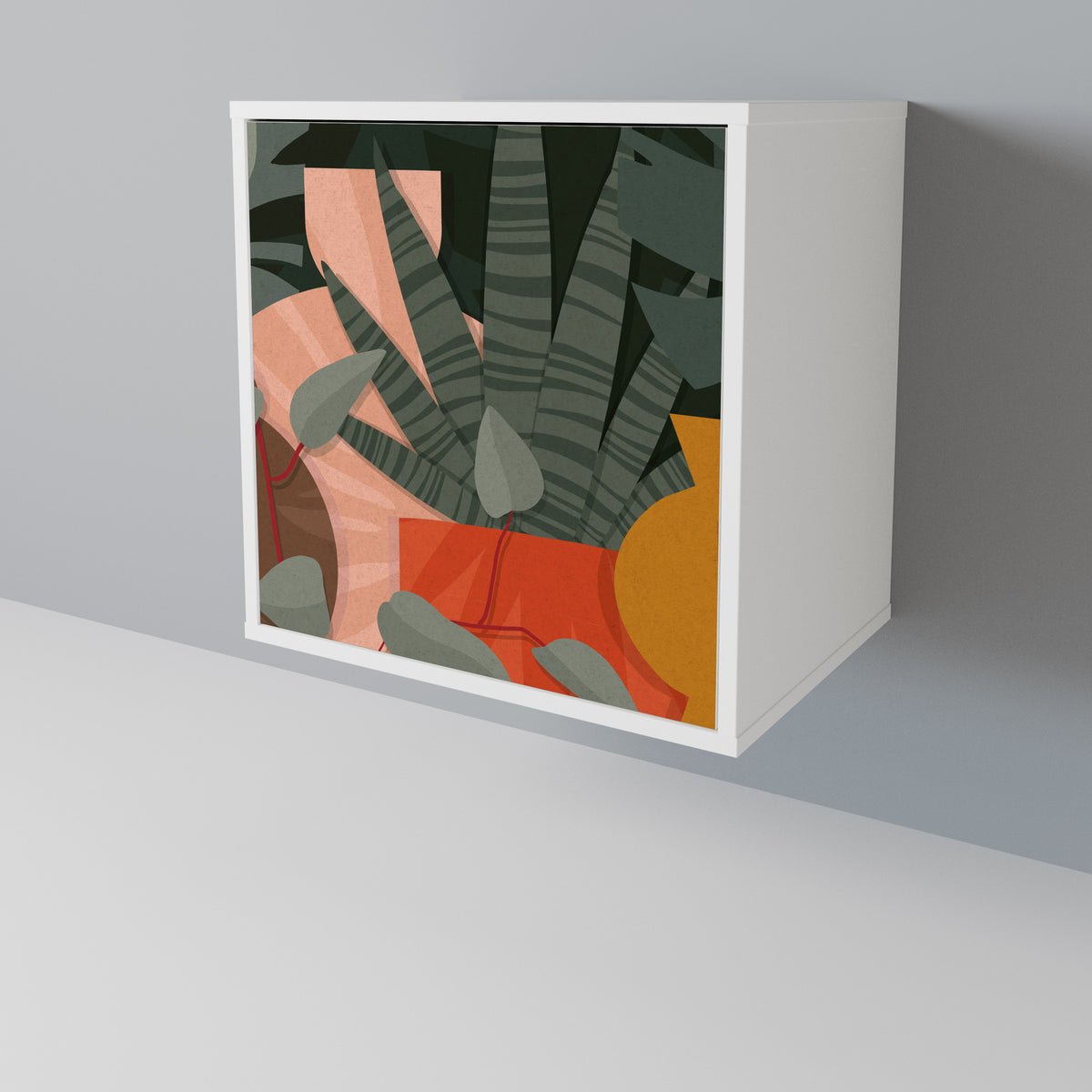 TROPICAL COMPOSITION Μπουφές 1-θύρας