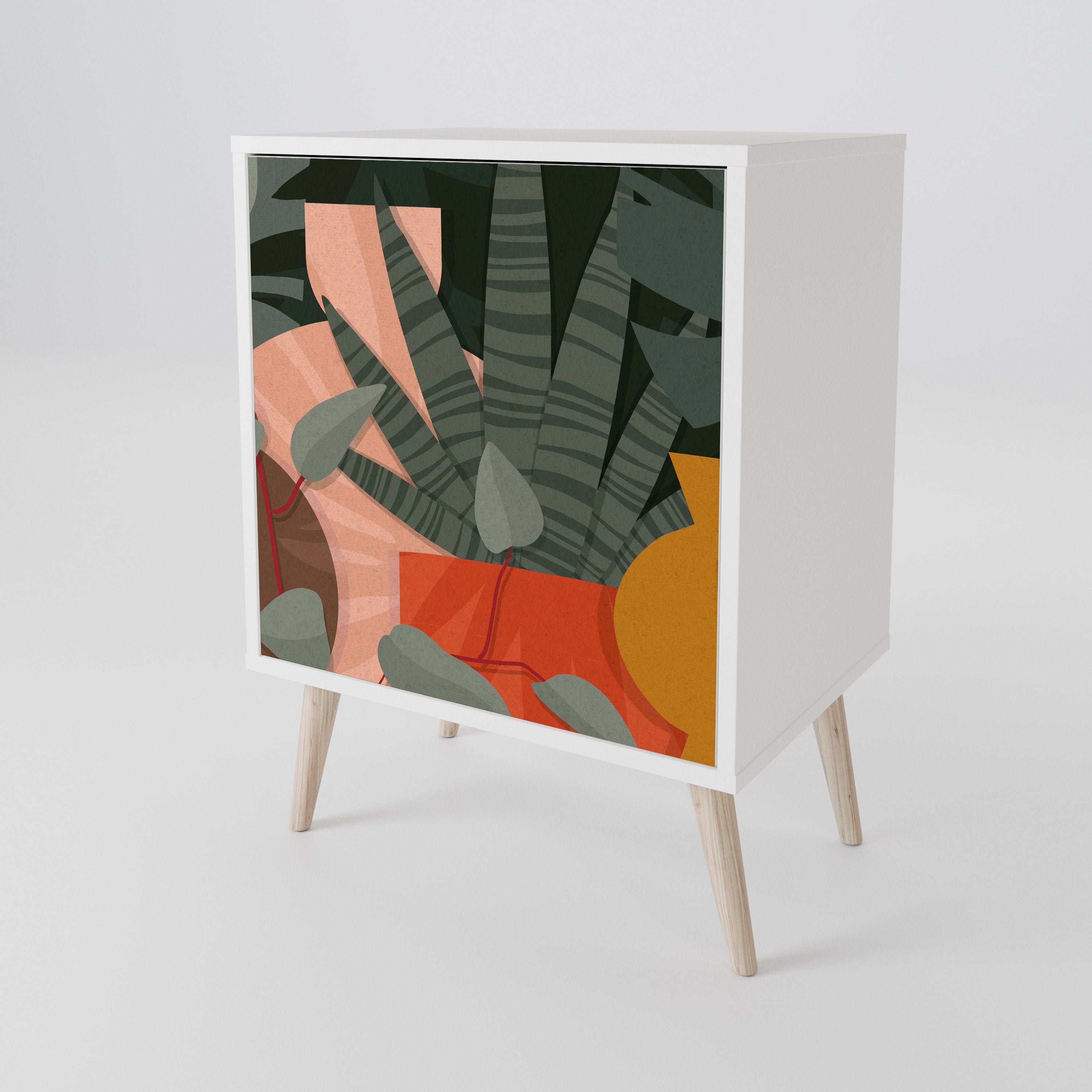 TROPICAL COMPOSITION Μπουφές 1-θύρας