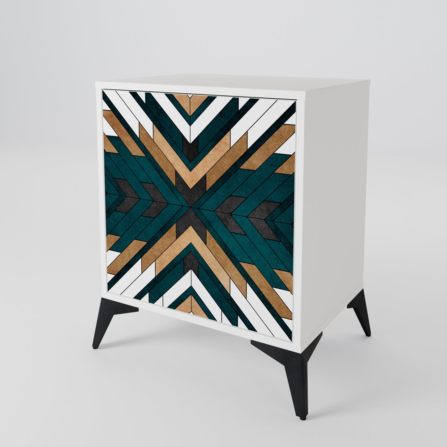 ARTISTIC GEOMETRY 1-Door Sideboard