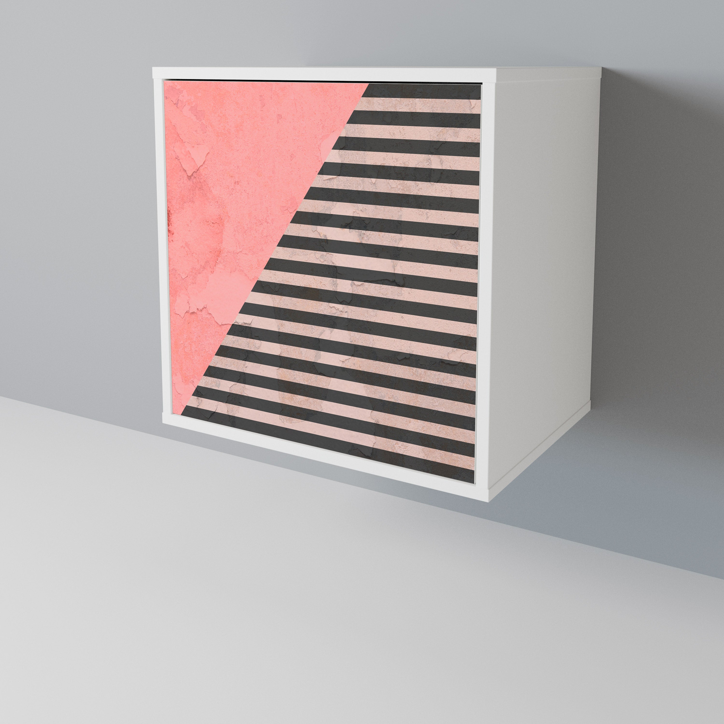 GLAMOROUS STRIPE Μπουφές 1-θύρας