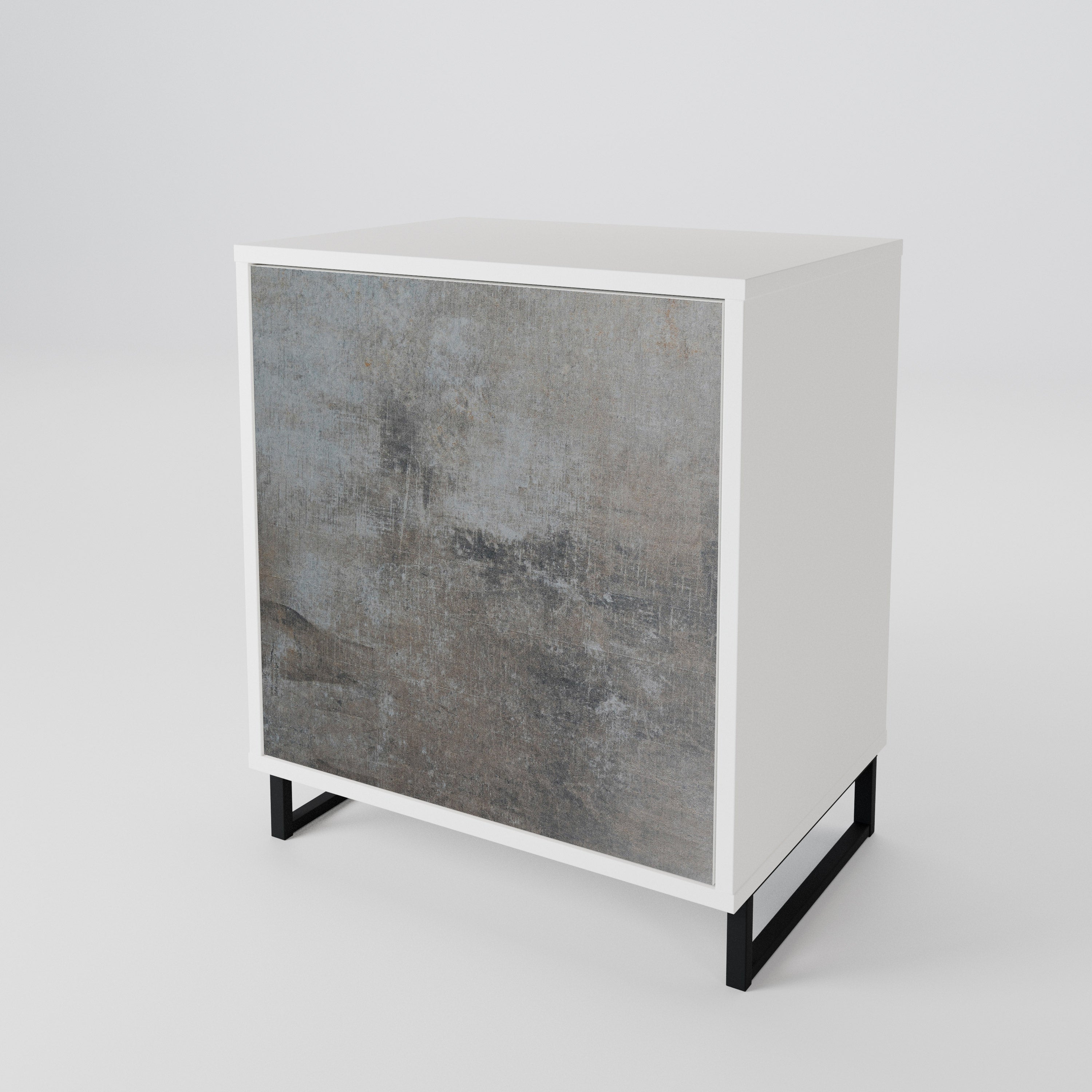 CONCRETE WALL Μπουφές 1-θύρας