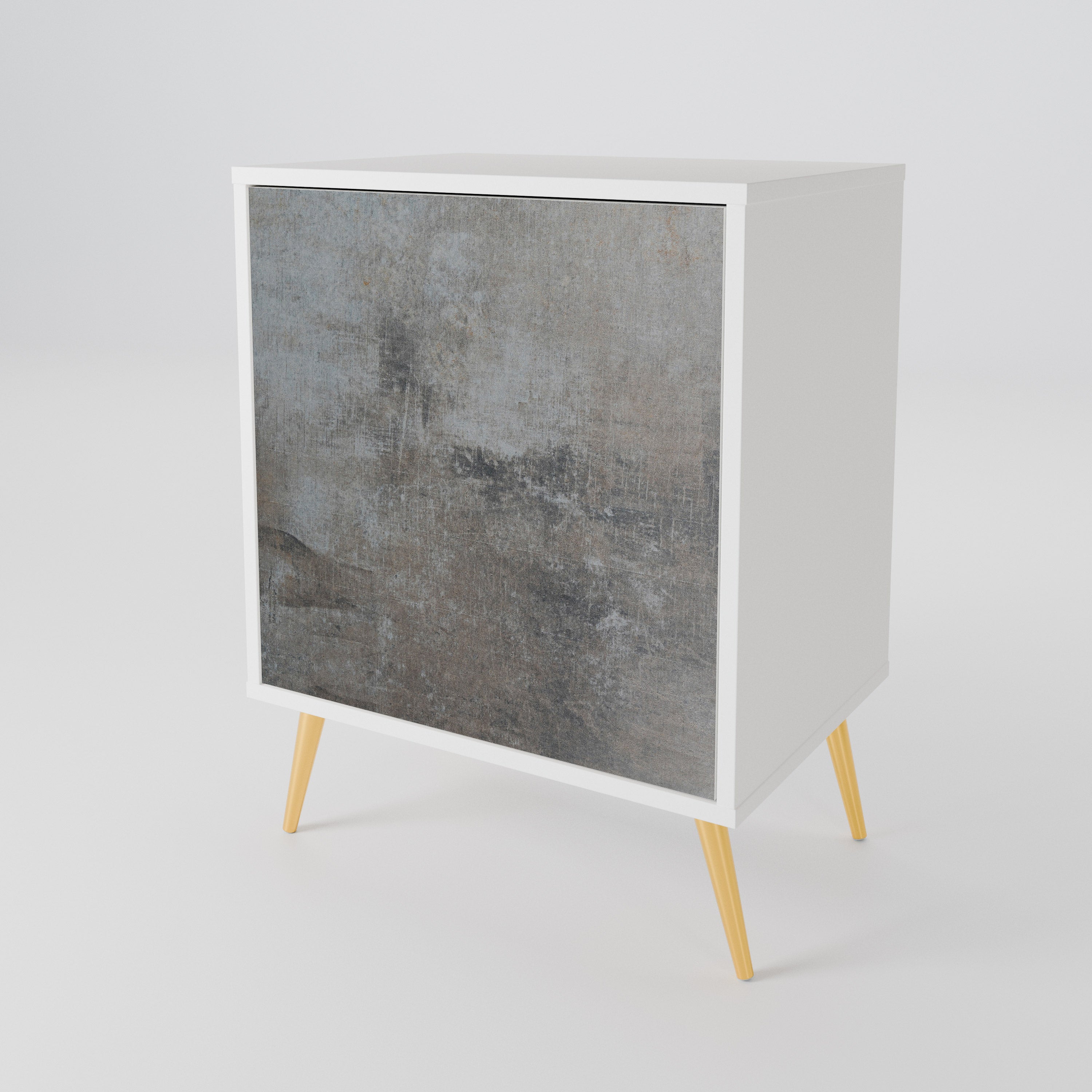 CONCRETE WALL Μπουφές 1-θύρας