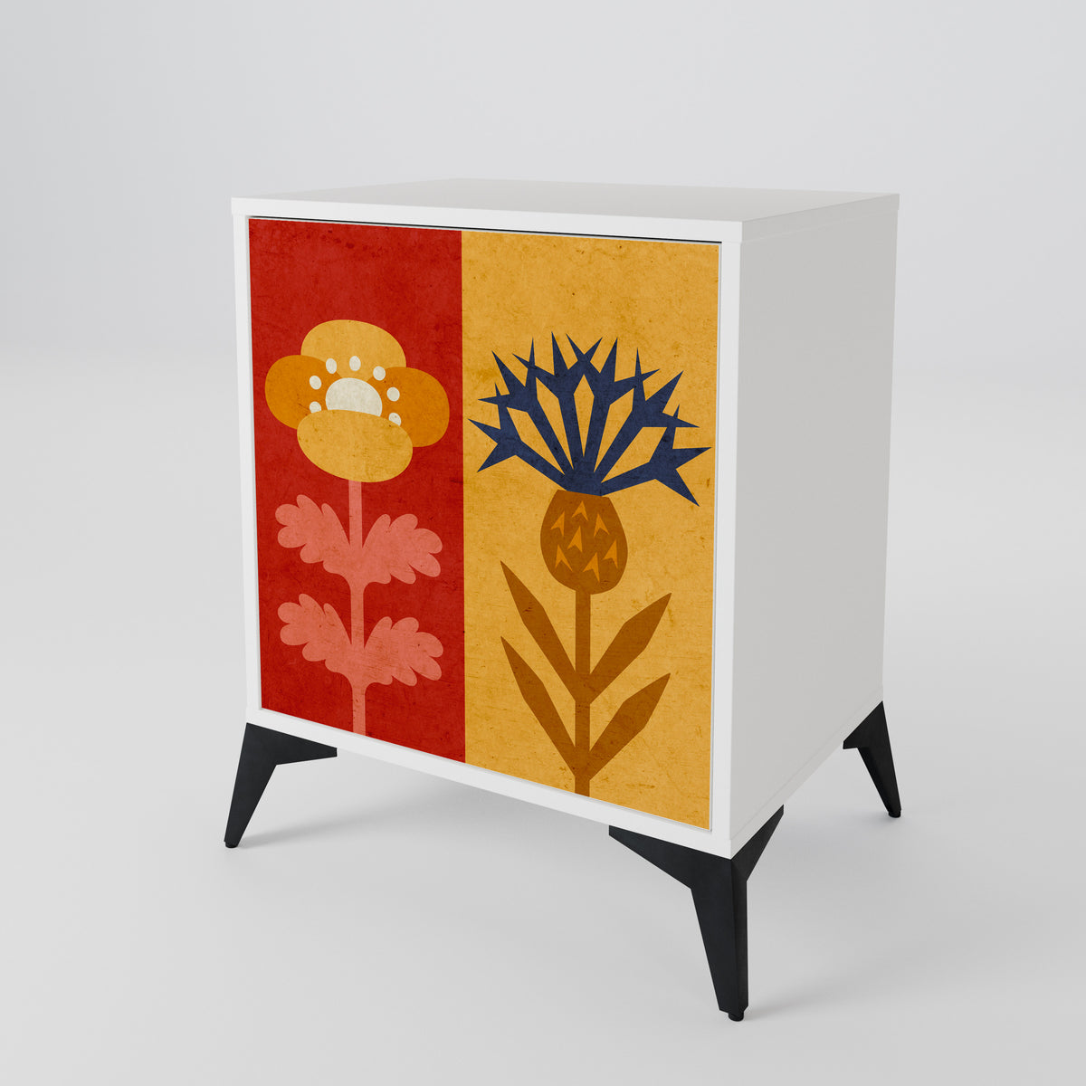 SCANDIC FLOWERET 1-Door Sideboard
