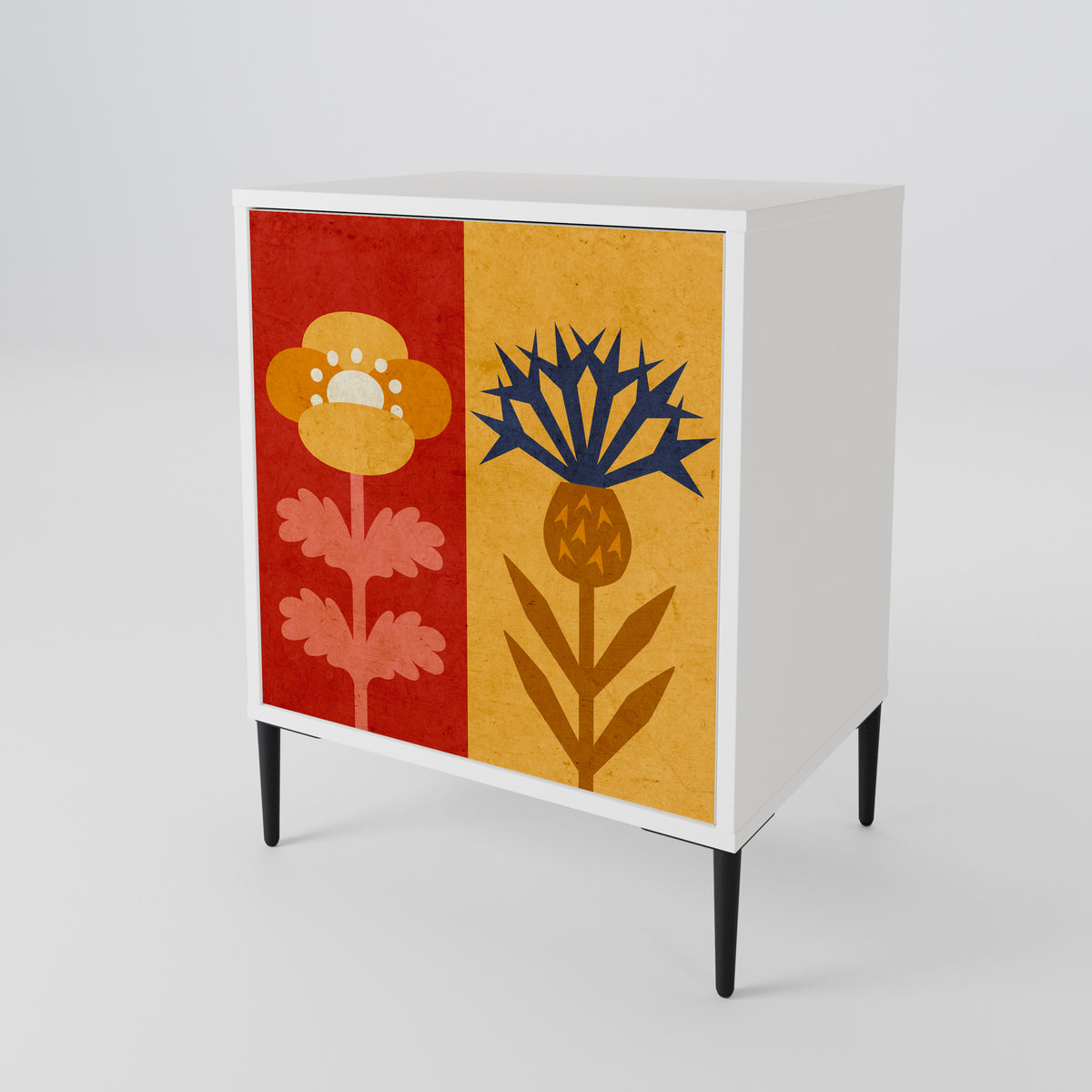 SCANDIC FLOWERET 1-Door Sideboard