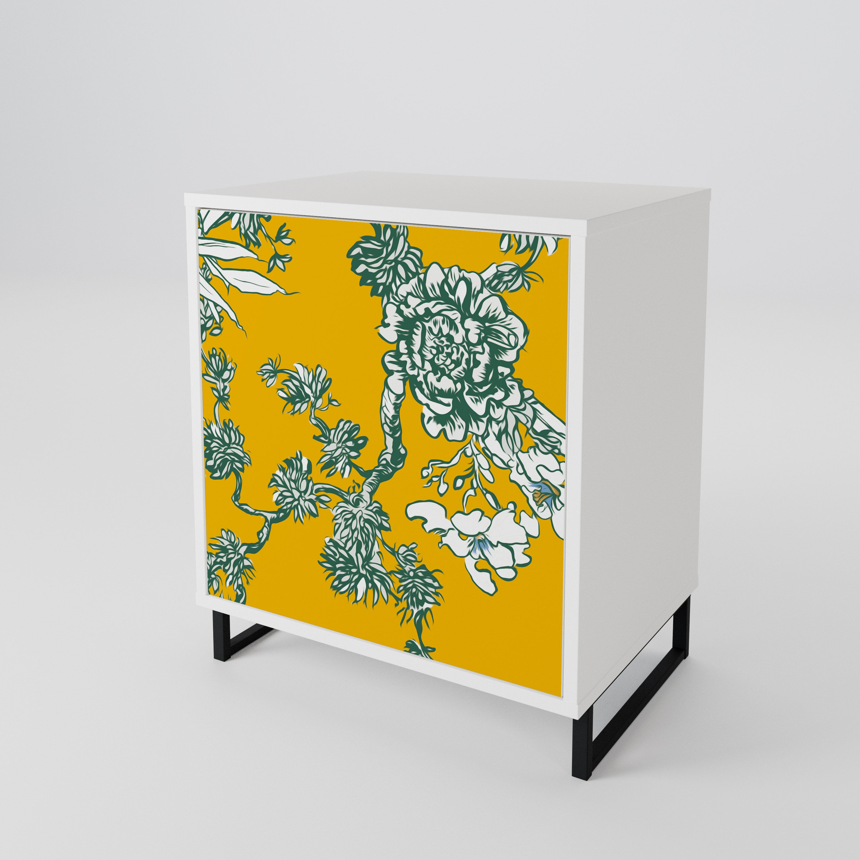 YELLOW CHINOISERIE Μπουφές 1-θύρας