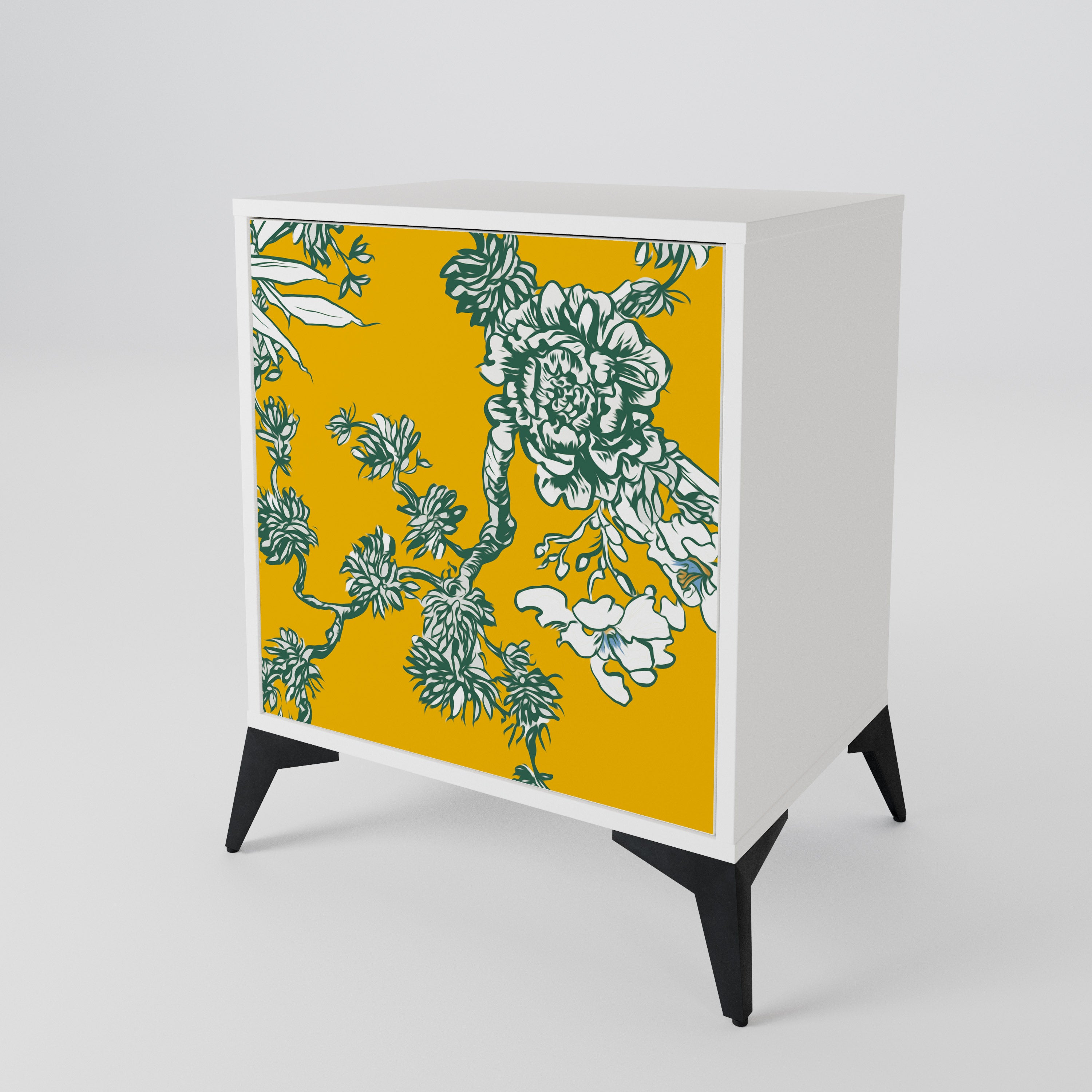 YELLOW CHINOISERIE Μπουφές 1-θύρας