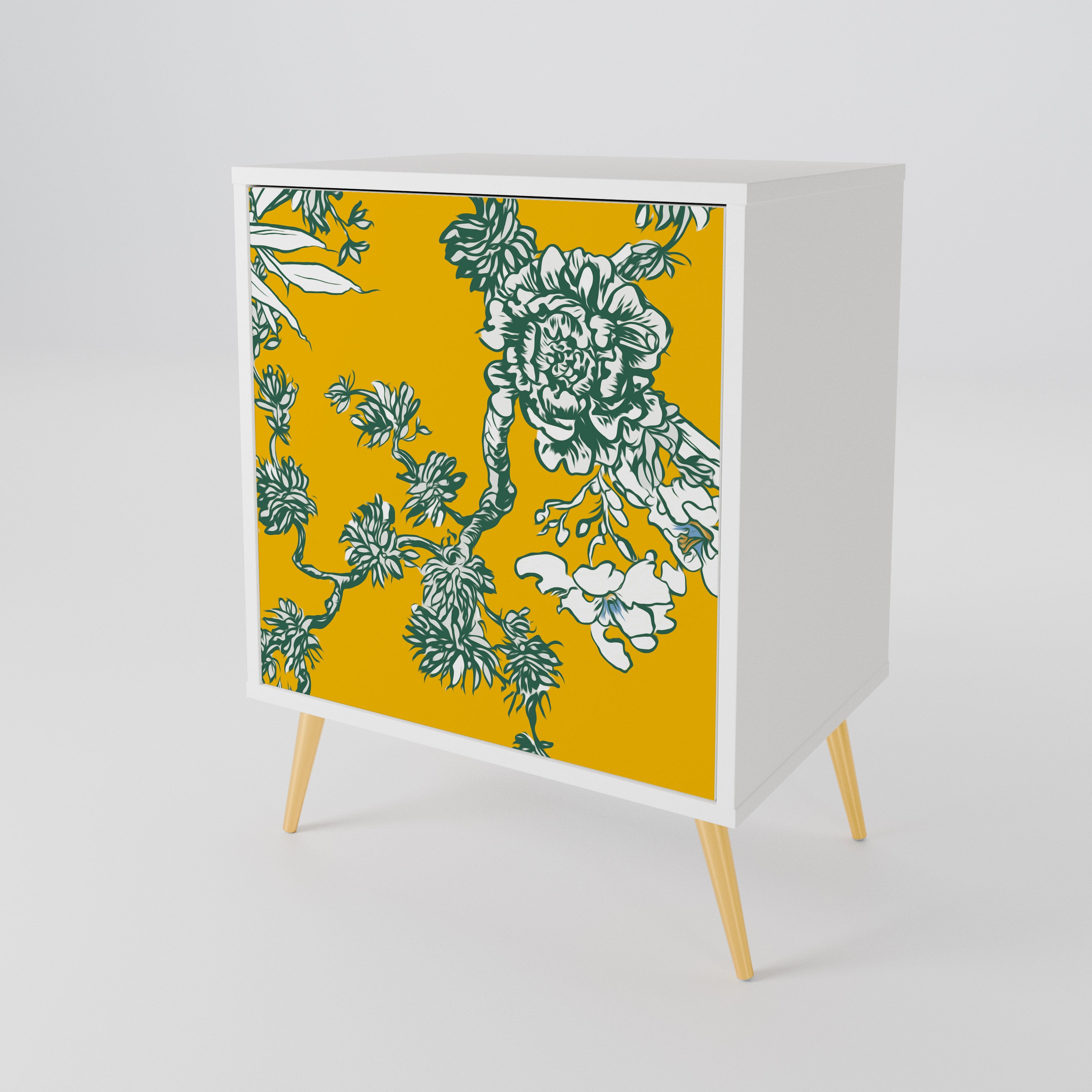 YELLOW CHINOISERIE Μπουφές 1-θύρας