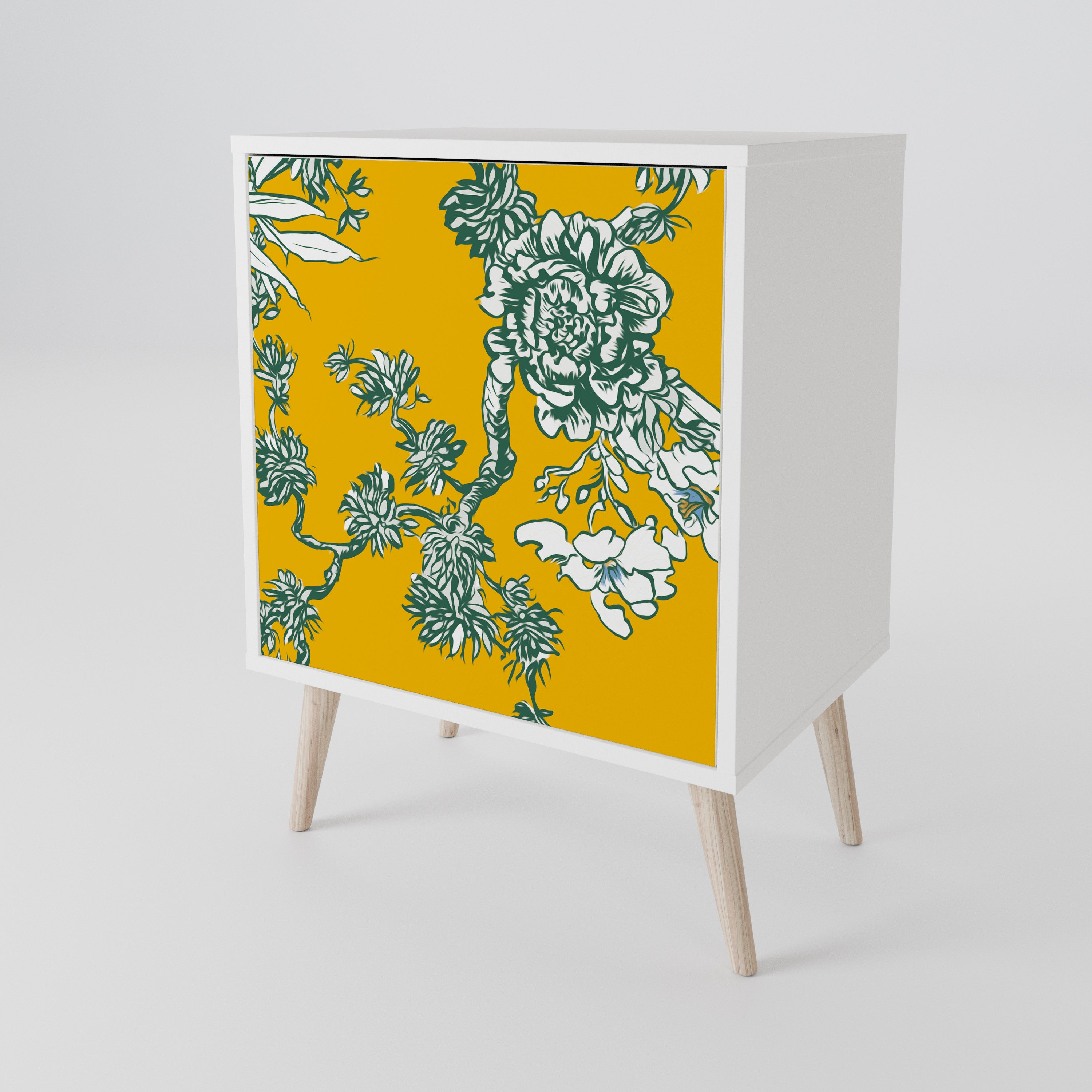 YELLOW CHINOISERIE Μπουφές 1-θύρας
