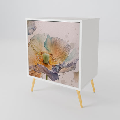 SOFTEN POPPY 1-Door Sideboard