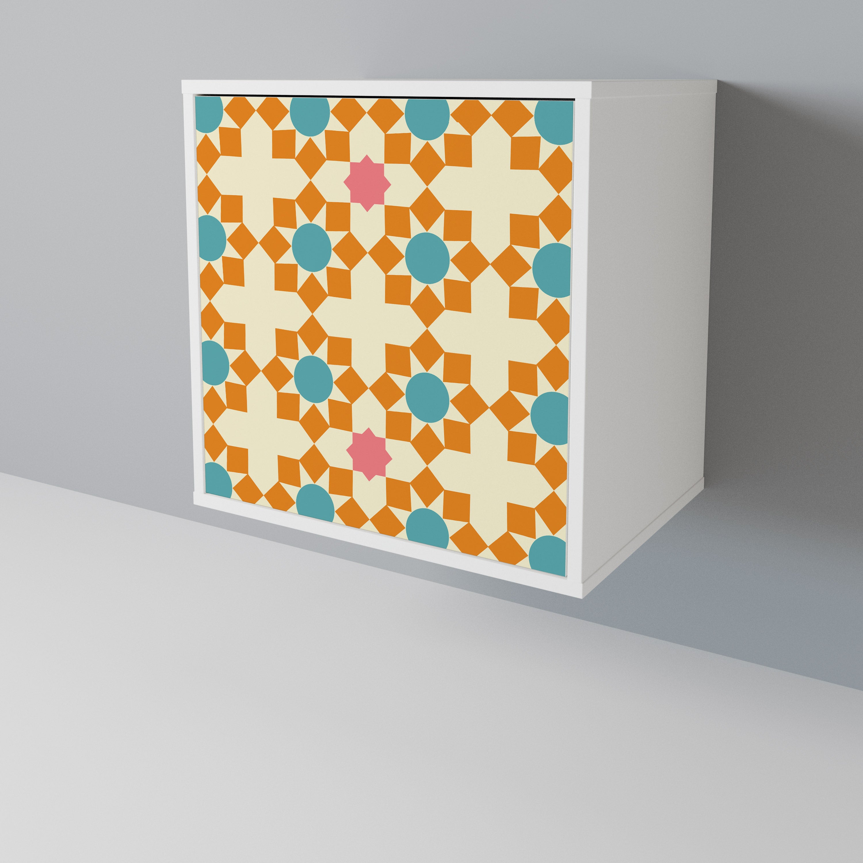 FLORAL DECOR Μπουφές 1-θύρας