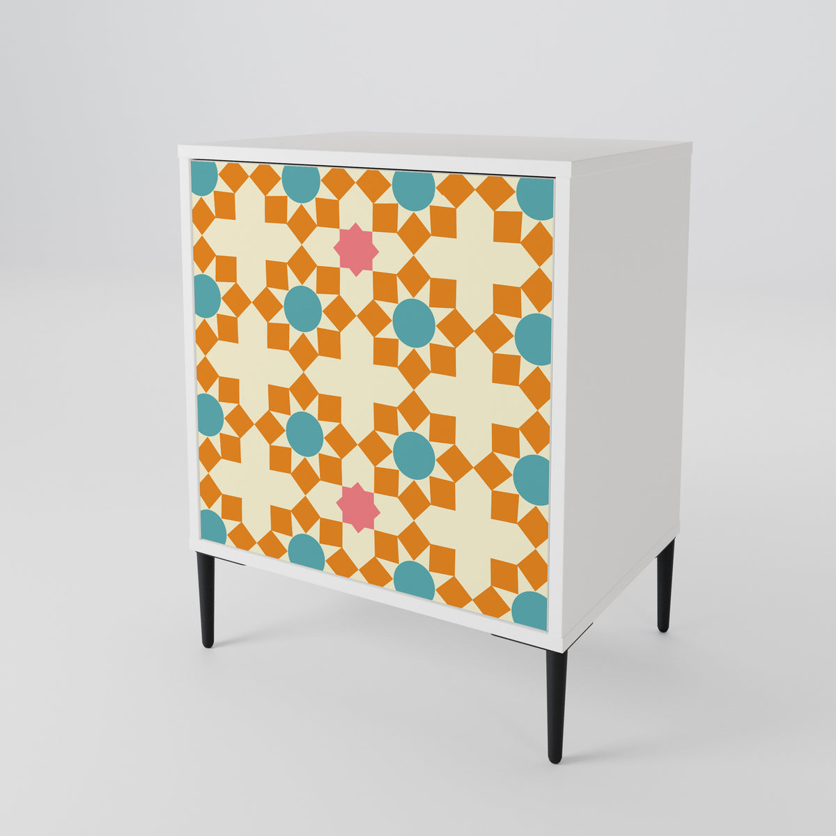 FLORAL DECOR 1-Door Sideboard