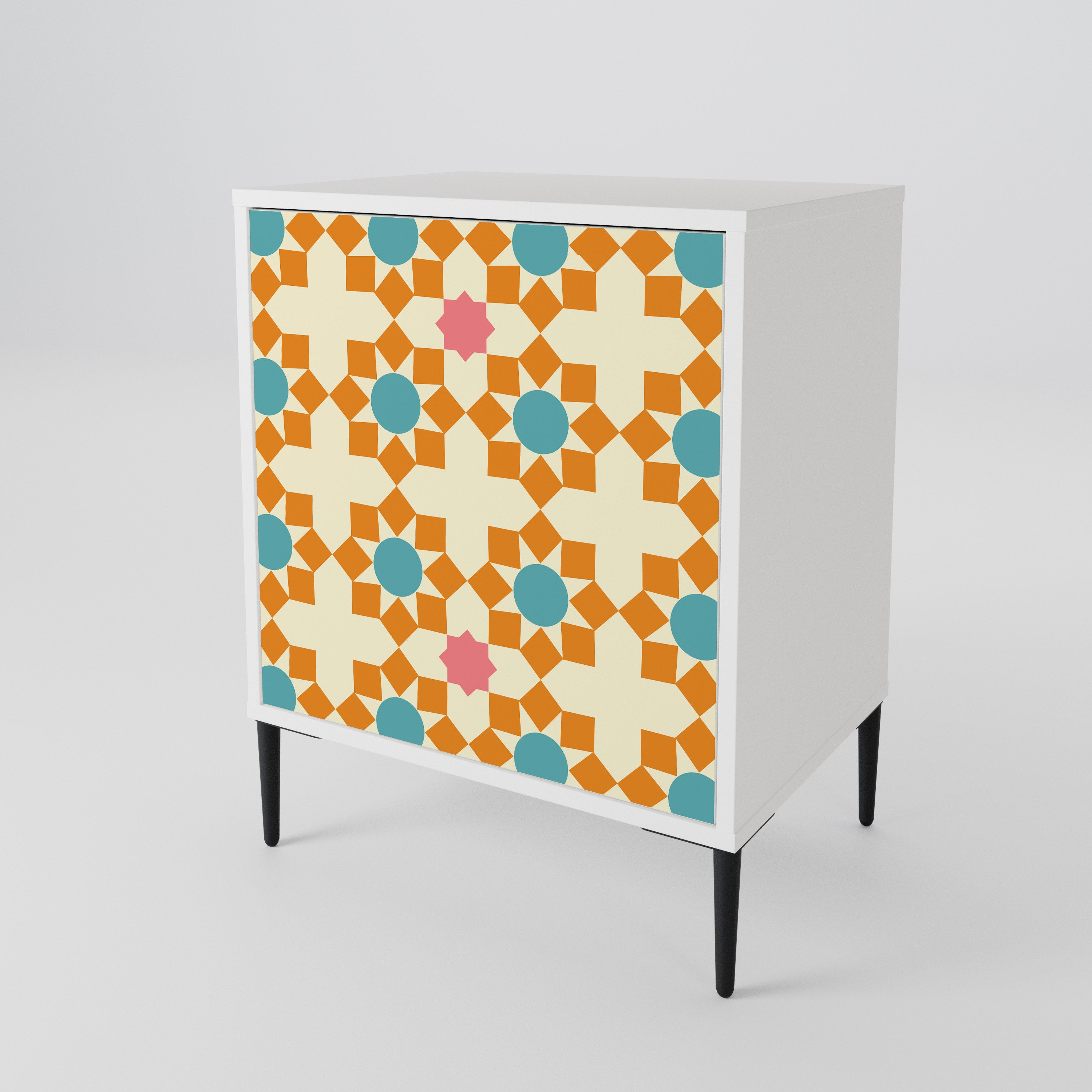 FLORAL DECOR Μπουφές 1-θύρας